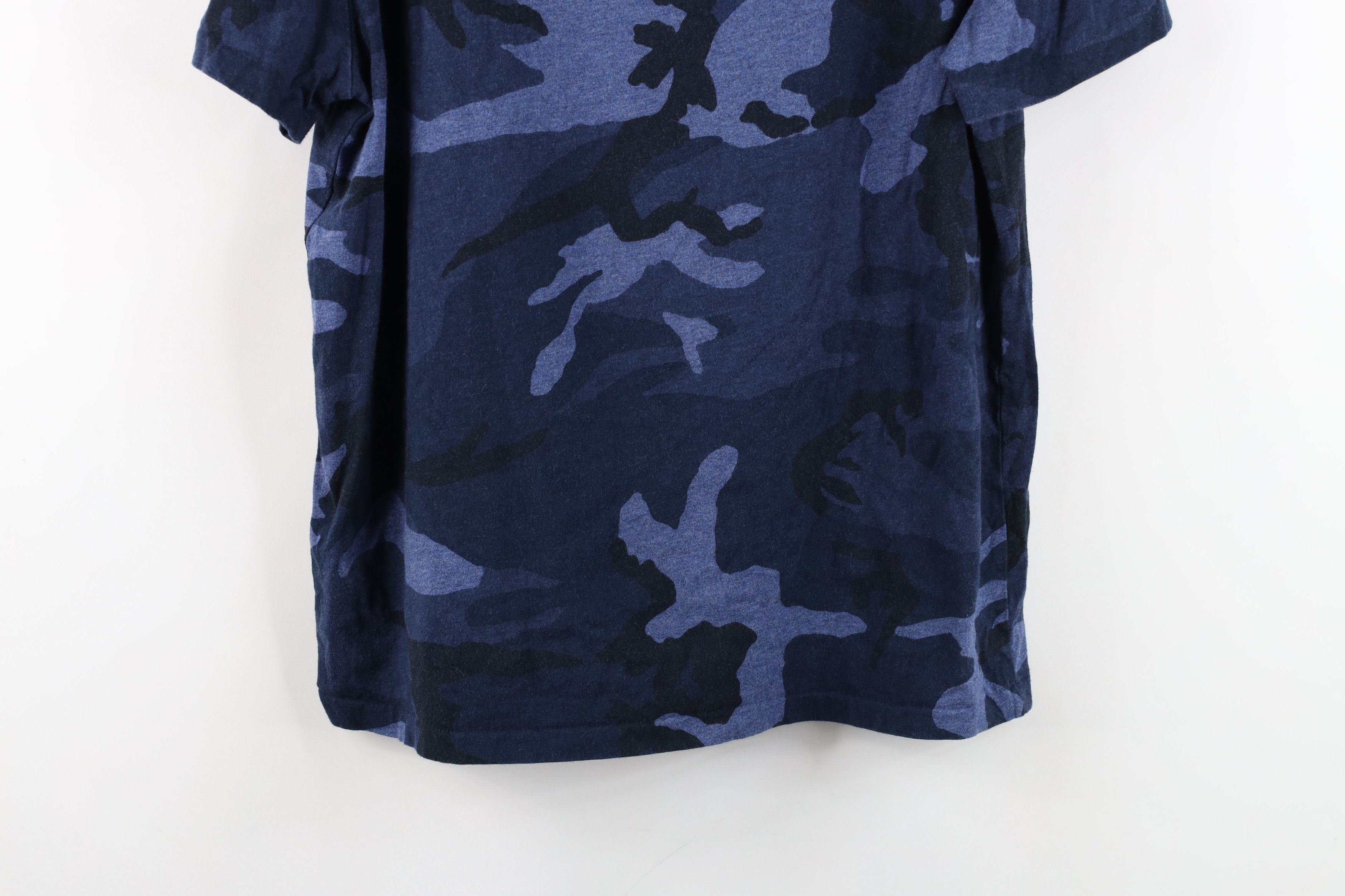 Ralph Lauren Vintage Y2K Ralph Lauren Camouflage Pocket T-Shirt Blue Size US M / EU 48-50 / 2 - 12 Thumbnail