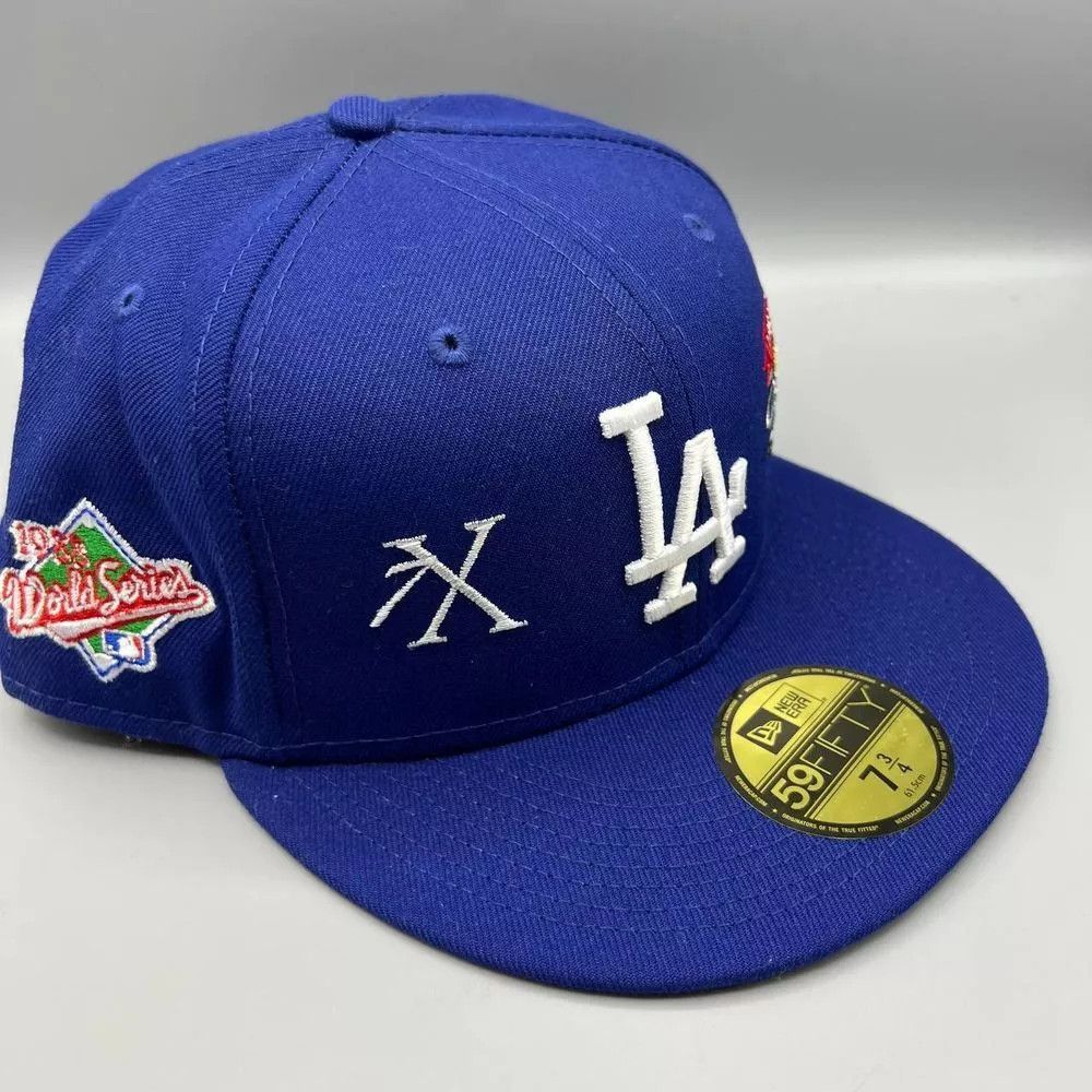 New Era Los Angeles LA Dodgers Hat Men 7 3/4 World Series Fitted Cap Size ONE SIZE - 1 Thumbnail