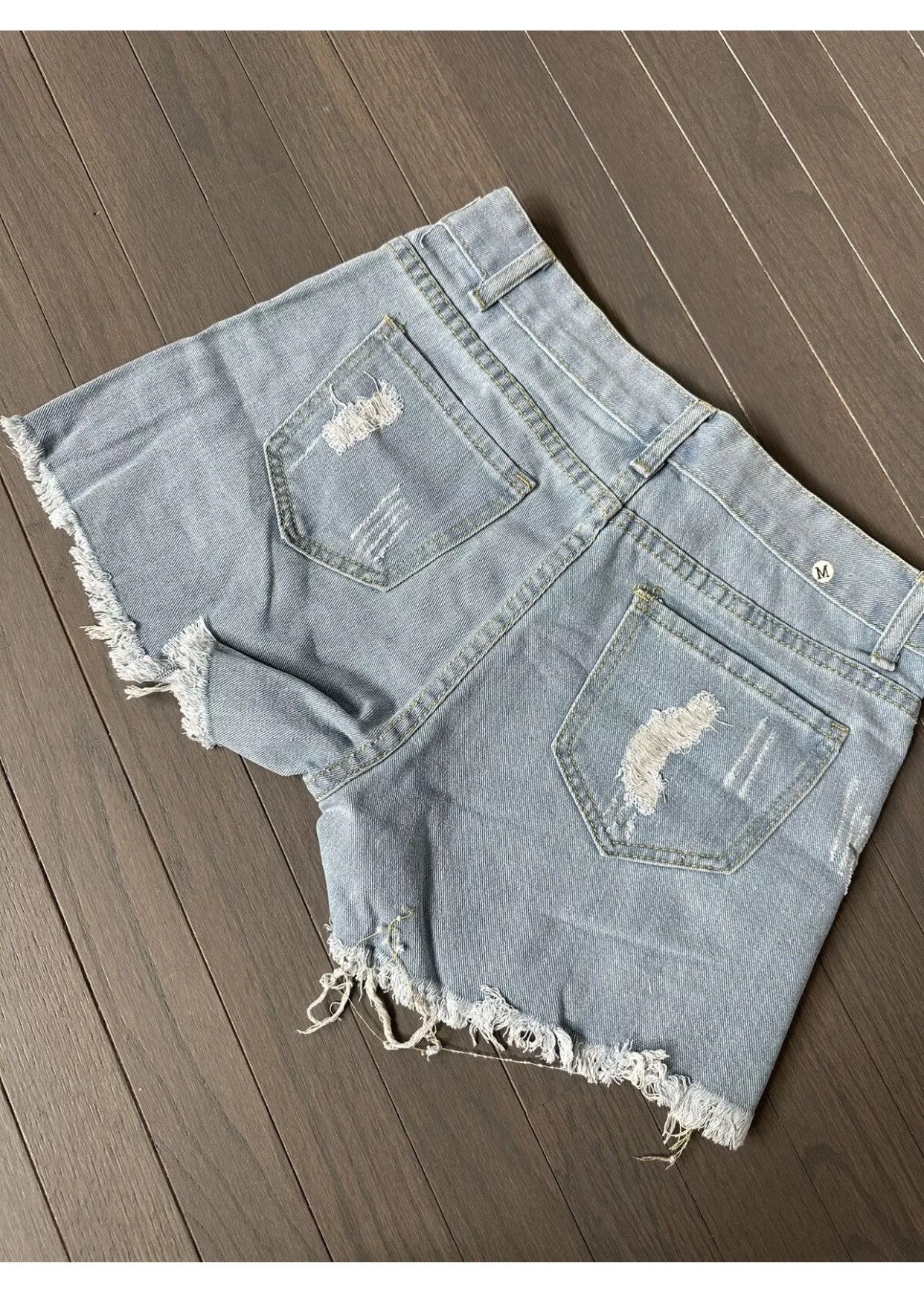 Other NC Women’s Summer Perforated Shorts Button Denim Shorts Size 30" / US 8 / IT 44 - 7 Thumbnail