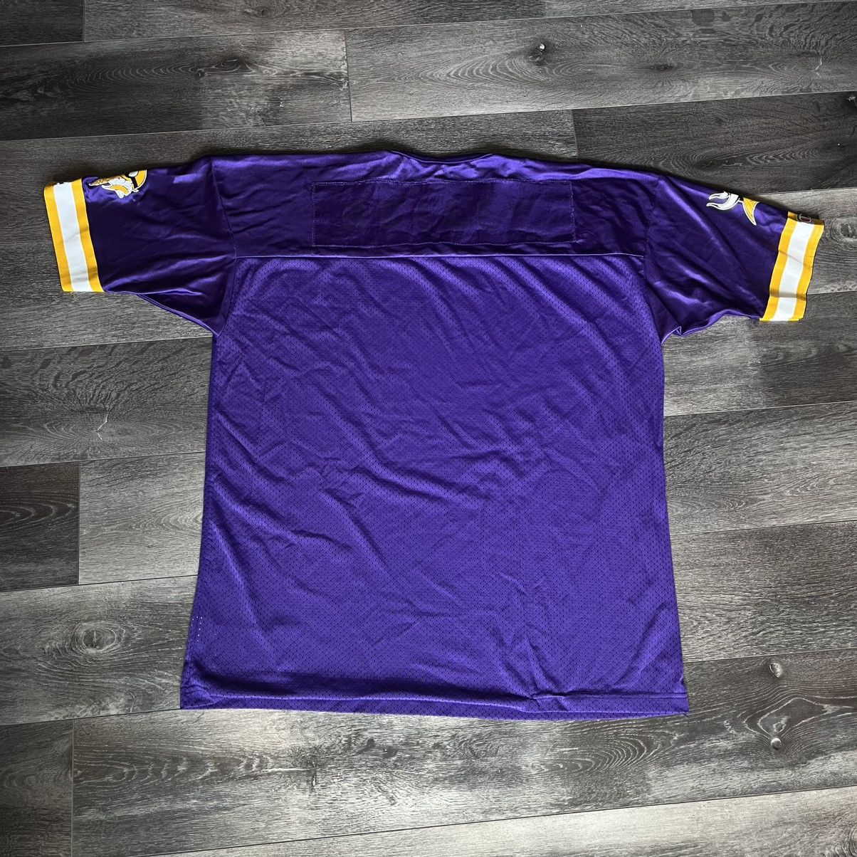 NFL Vintage 1990s Champion NFL Minnesota Vikings Warm Up Jersey Size US XL / EU 56 / 4 - 2 Thumbnail
