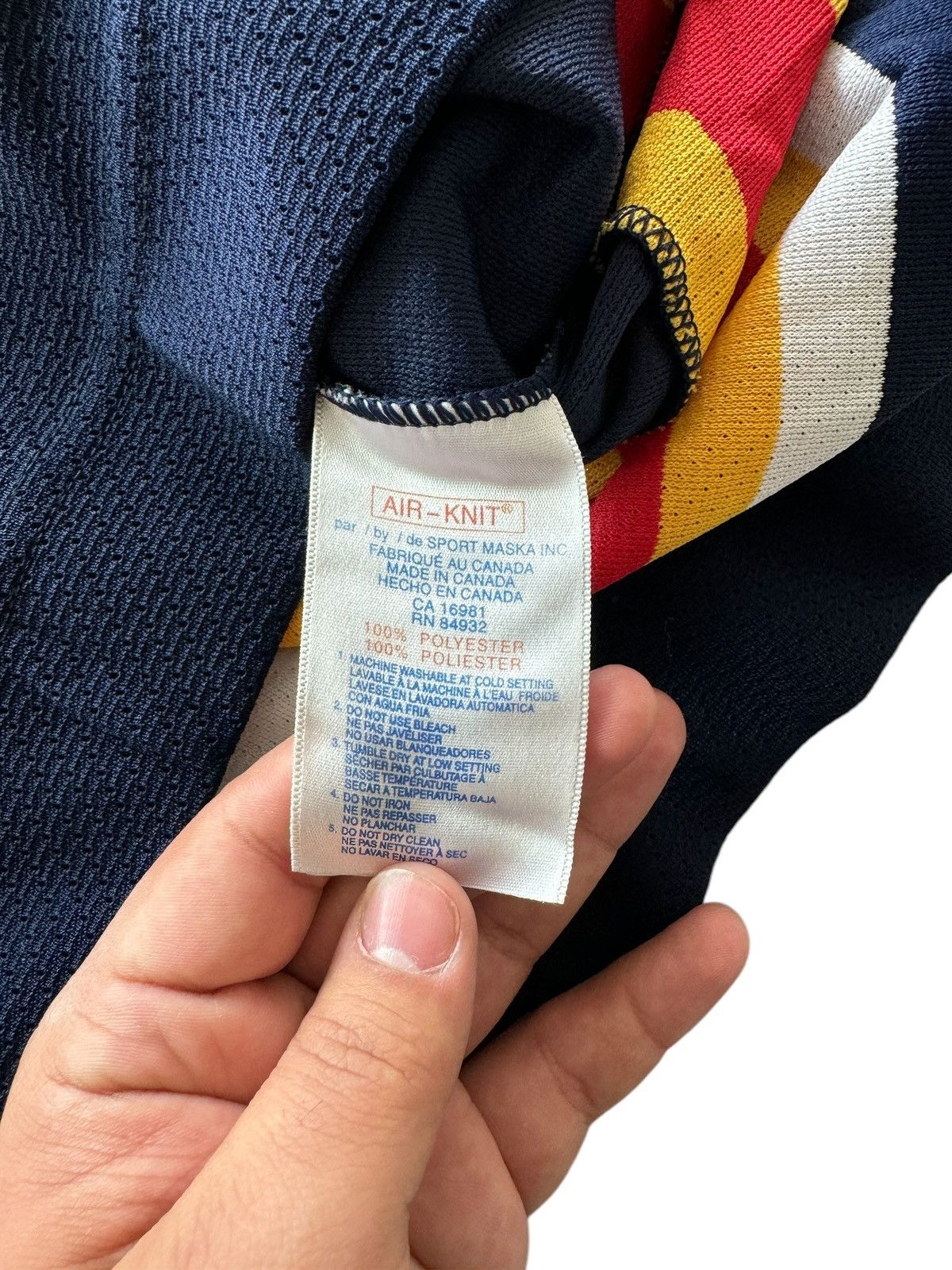 Vintage Vintage Unbranded Canadian Boxy Oversized Hockey Jersey Size US XXL / EU 58 / 5 - 9 Thumbnail