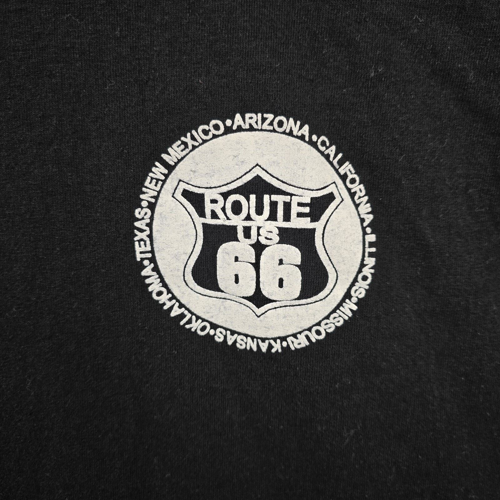 Other Vintage Route 66 Shirt Mens XL Black Classic Cars AOP 90s Size US XL / EU 56 / 4 - 4 Thumbnail