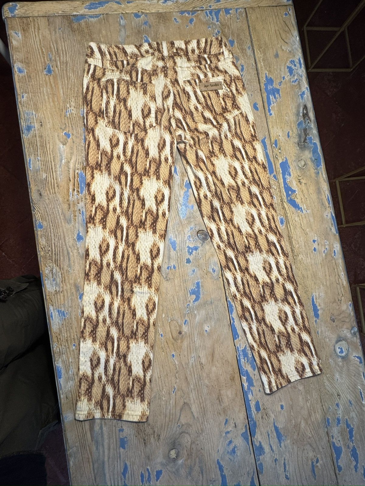 Just Cavalli Just Cavalli Iconic Low Rise Pants Size 28" / US 6 / IT 42 - 3 Thumbnail