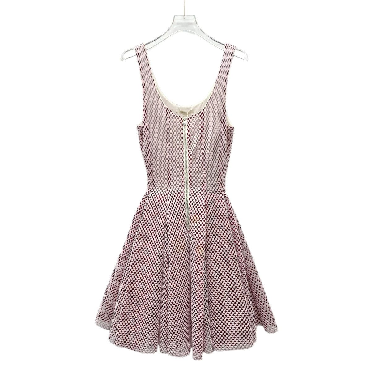 Maje Maje Light Pink Polka Dot Hollow Out Camisole Dress K26WX Size S / US 4 / IT 40 - 2 Thumbnail