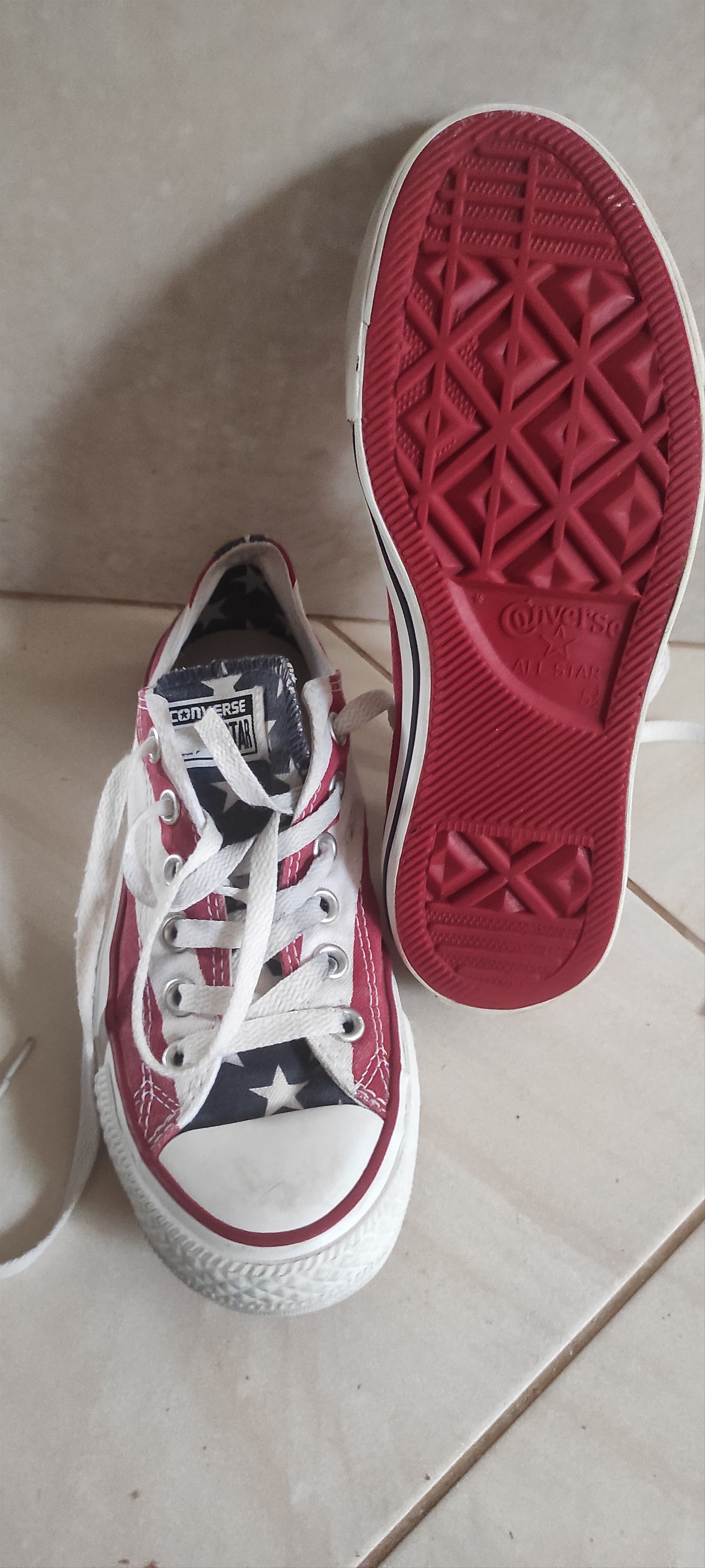 Converse Converse Women Chuck Taylor All Star American Flag Sneakers Size US 7.5 / IT 37.5 - 11 Thumbnail