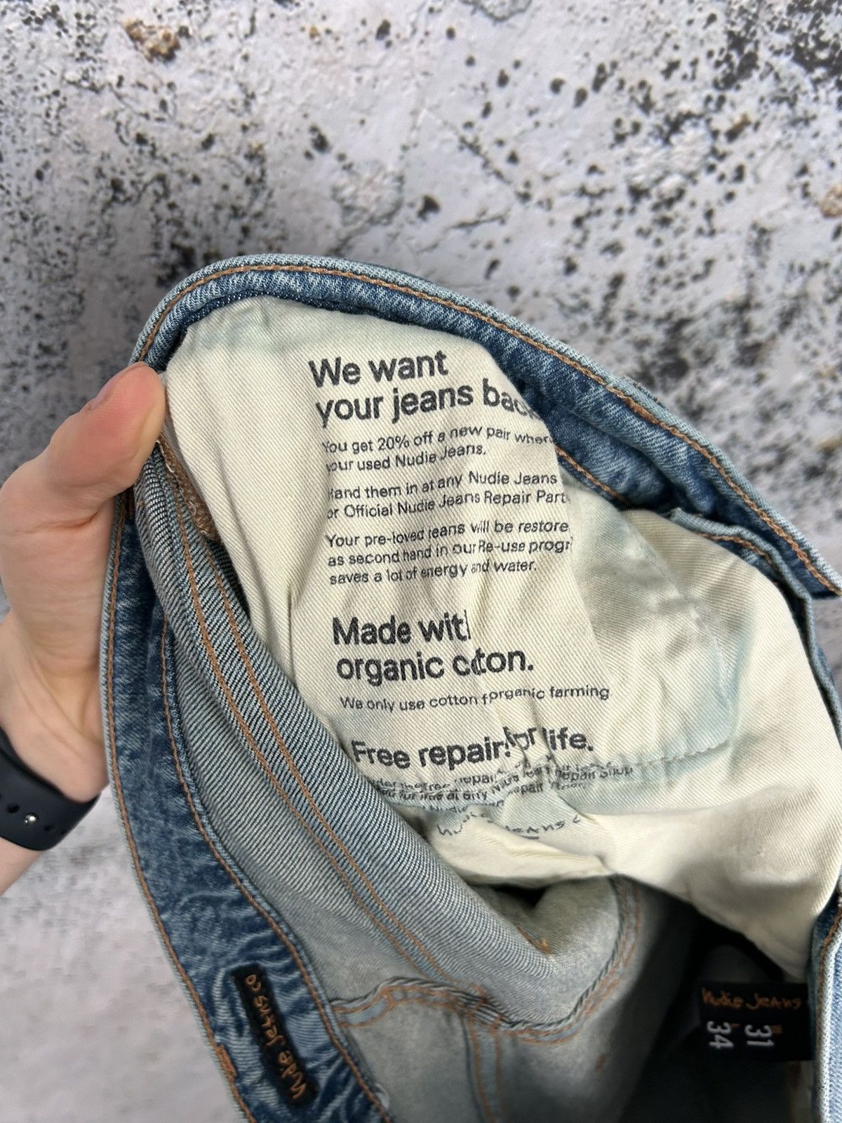 Nudie Jeans Nudie Jeans Vintage Skinny Denim Avant Garde Deisgner Rare Size US 31 - 8 Thumbnail