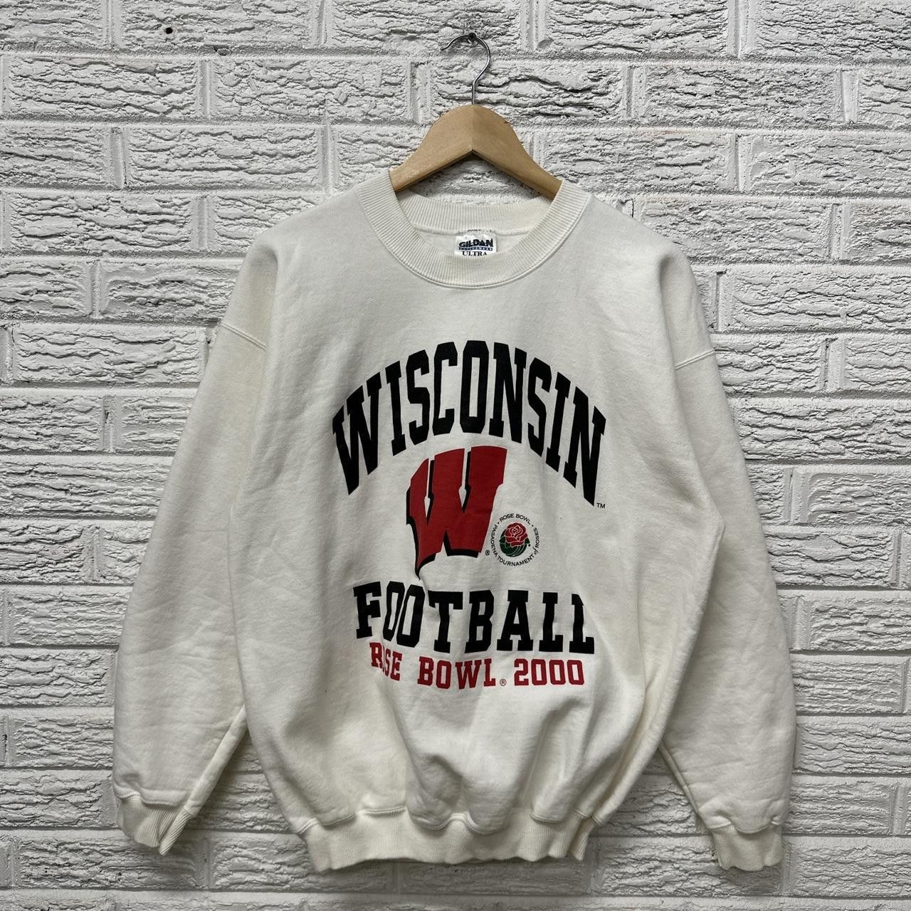 Vintage Vintage Wisconsin Badgers Rose Bowl Sweatshirt Large Size US L / EU 52-54 / 3 - 2 Thumbnail