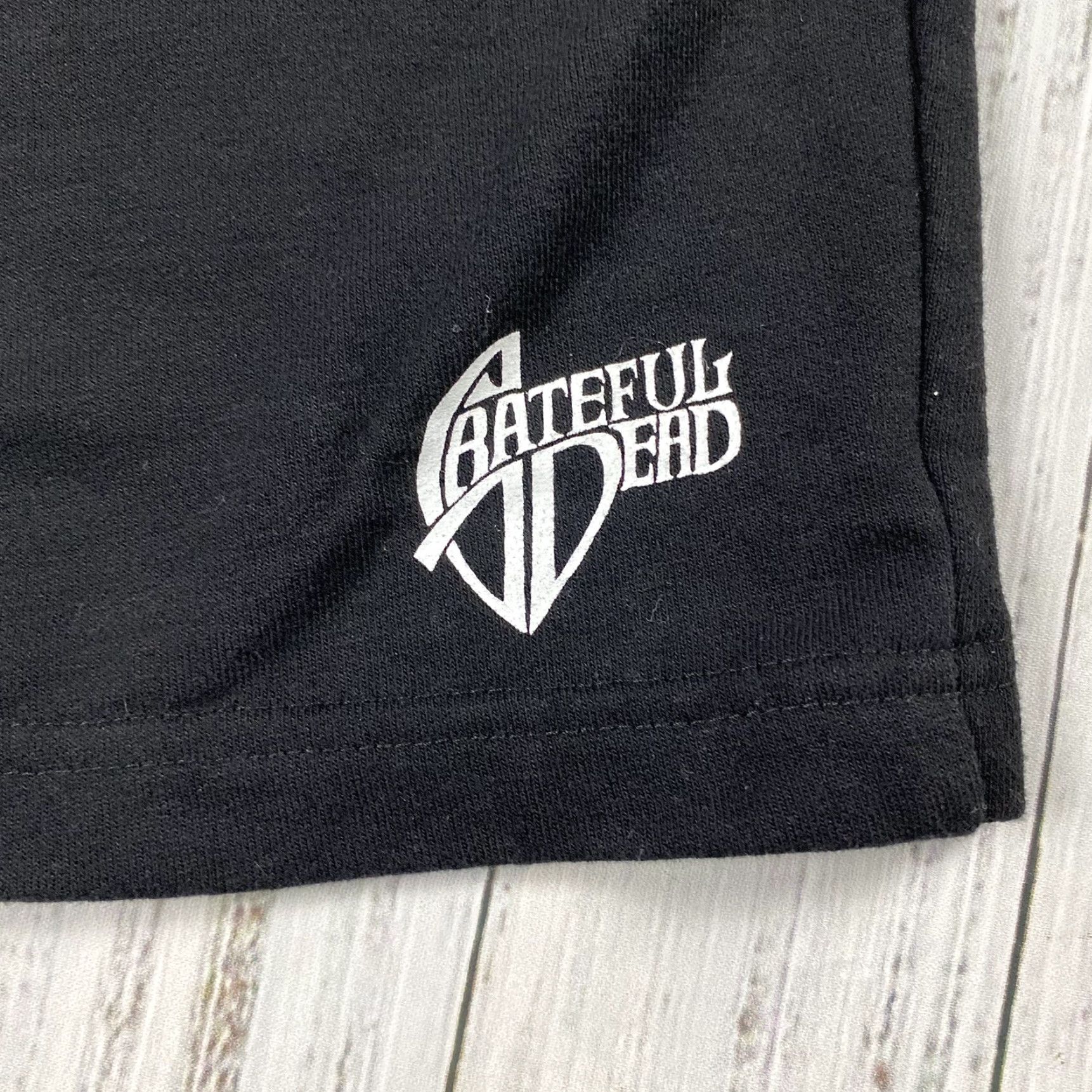 H&M H&M x Grateful Dead Sweat Shorts Black Bear Graphic Mens Small Size US 29 - 2 Thumbnail