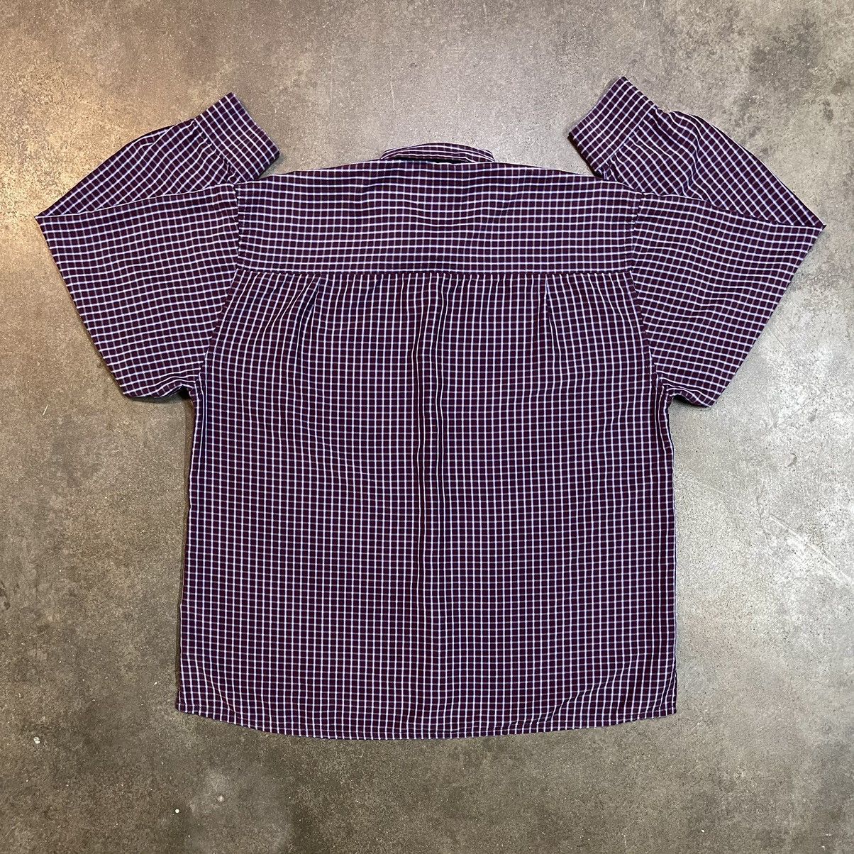 Other FONTE Luxury At Ease Silk Plaid Button Up Shirt Size US XL / EU 56 / 4 - 5 Thumbnail