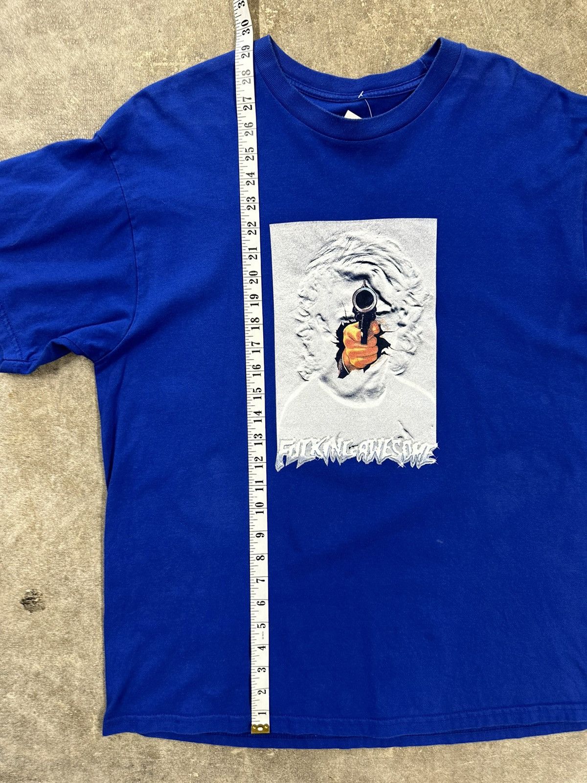 Fucking Awesome Fucking Awesome FA Gun Shot Portrait Skater T-Shirt Size US XL / EU 56 / 4 - 7 Thumbnail