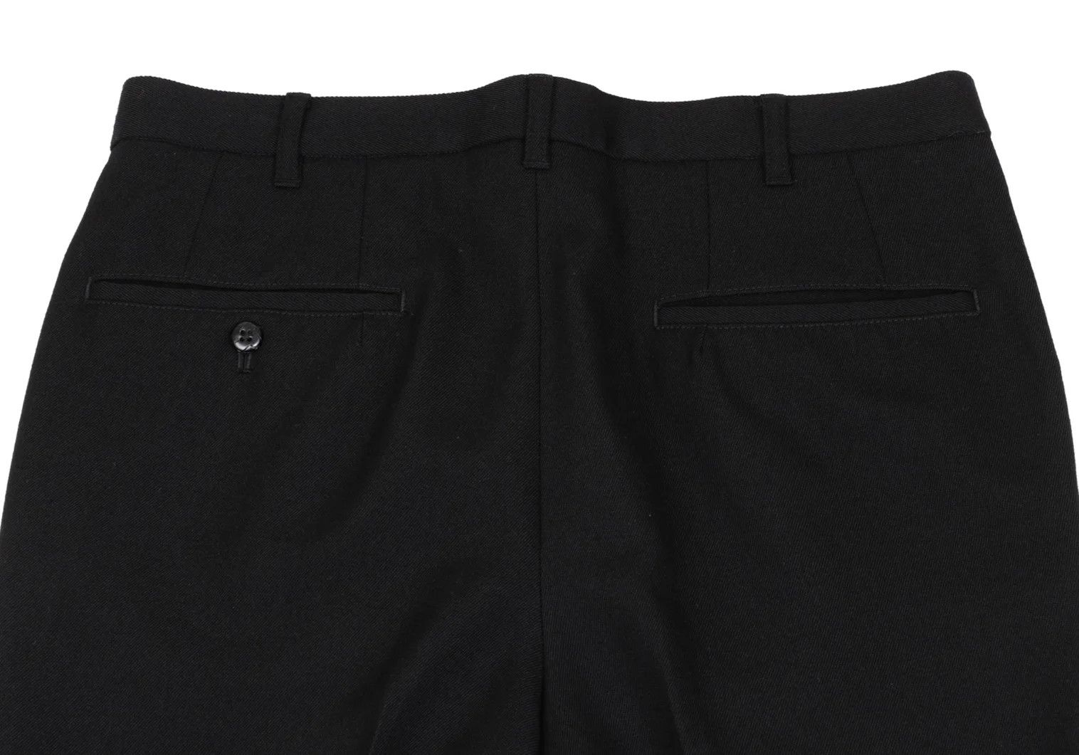 Yohji Yamamoto Yohji Yamamoto Wool Tuck Straight Pants Black size 3 Size US 34 / EU 50 - 10 Thumbnail