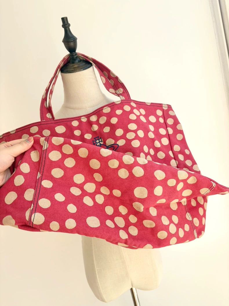 Vivienne Westwood Vivienne Westwood size os Pink polka dot canvas shoulder ba Size ONE SIZE - 6 Thumbnail