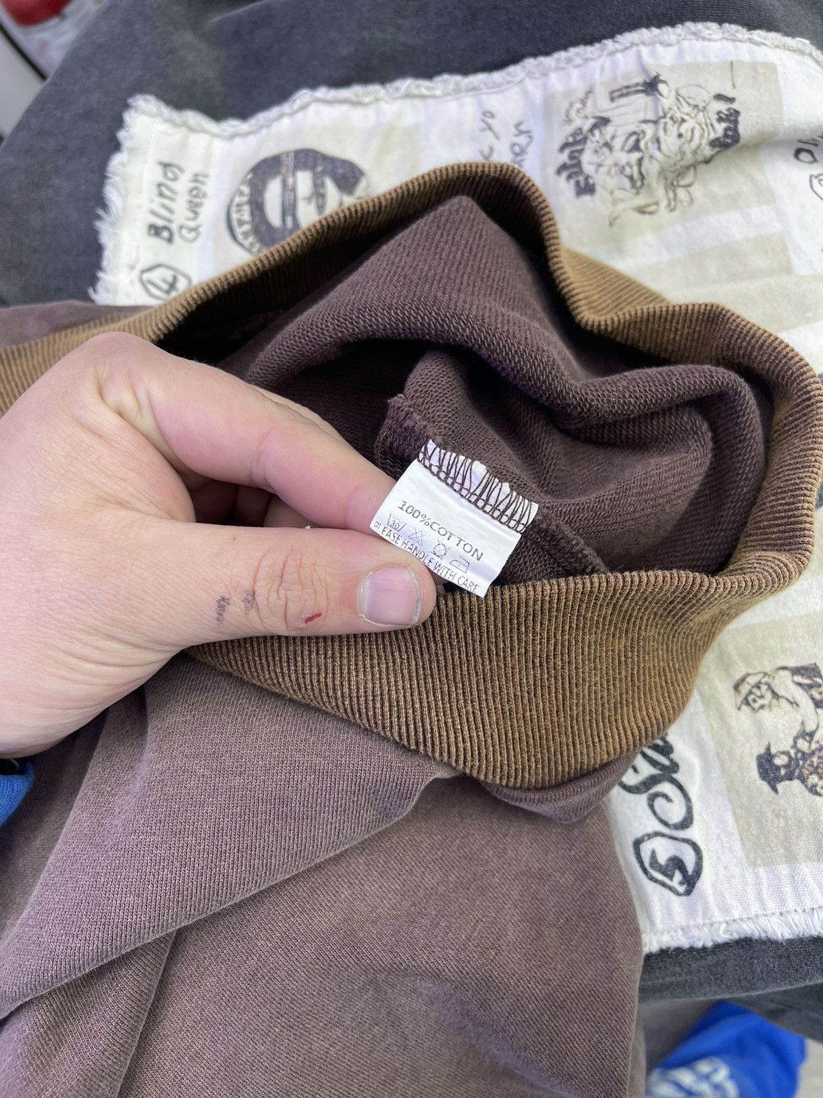 Saint Vanity Saint vanity hoodie ( brown) Size US S / EU 44-46 / 1 - 7 Thumbnail