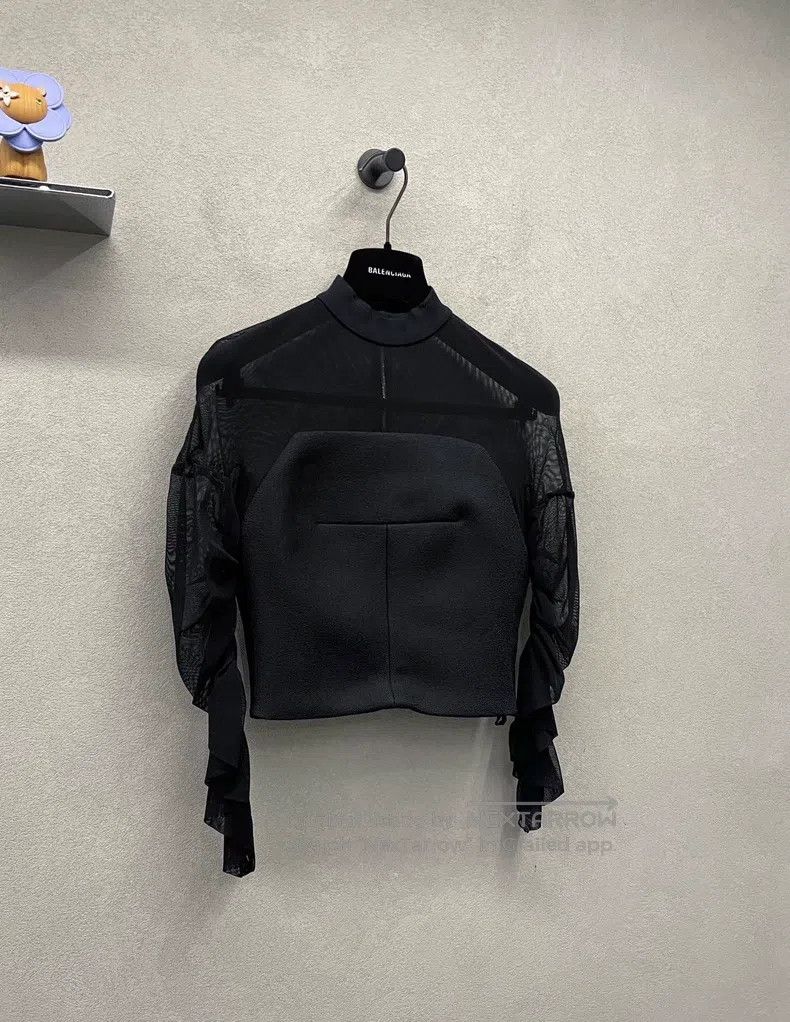 Balenciaga Balenciaga Black Short Jacket Size XS / US 0-2 / IT 36-38 - 3 Thumbnail