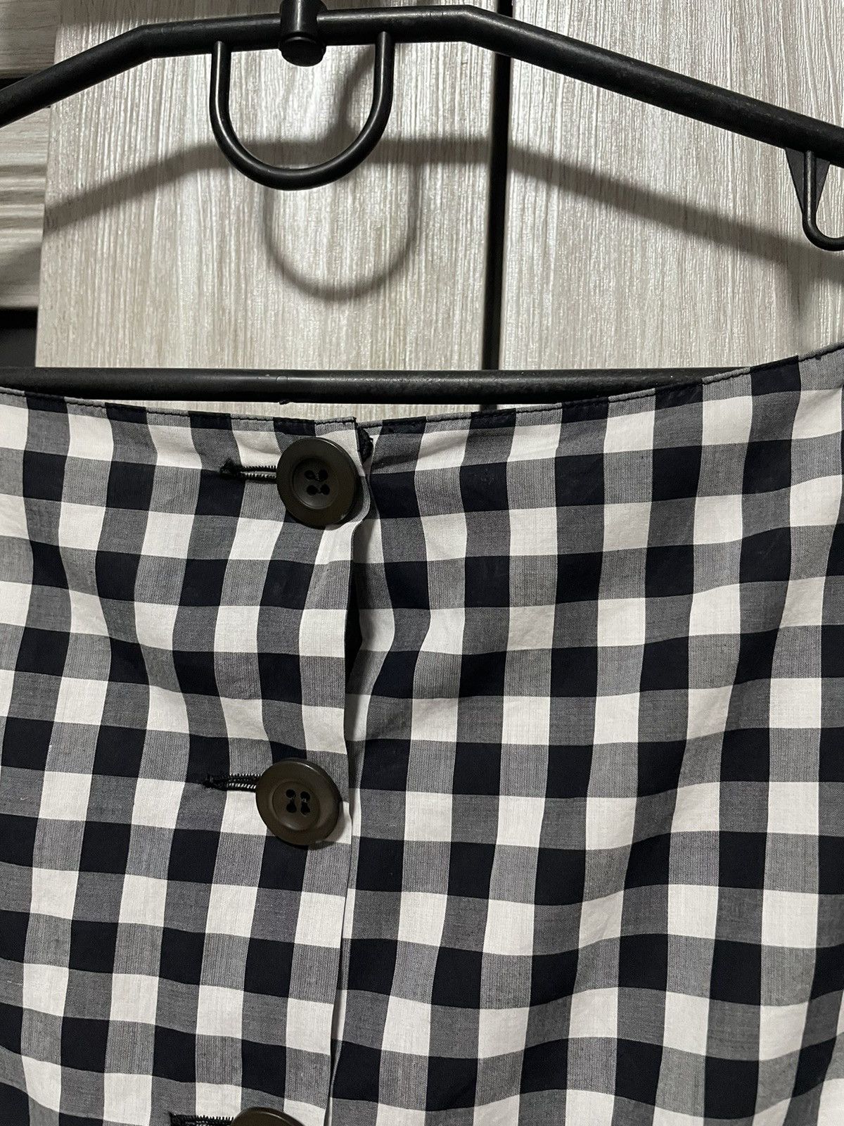 Prada Prada Pre-Fall 2013 Gingham Off-Shoulder Dress Campaign Size S / US 4 / IT 40 - 16 Thumbnail