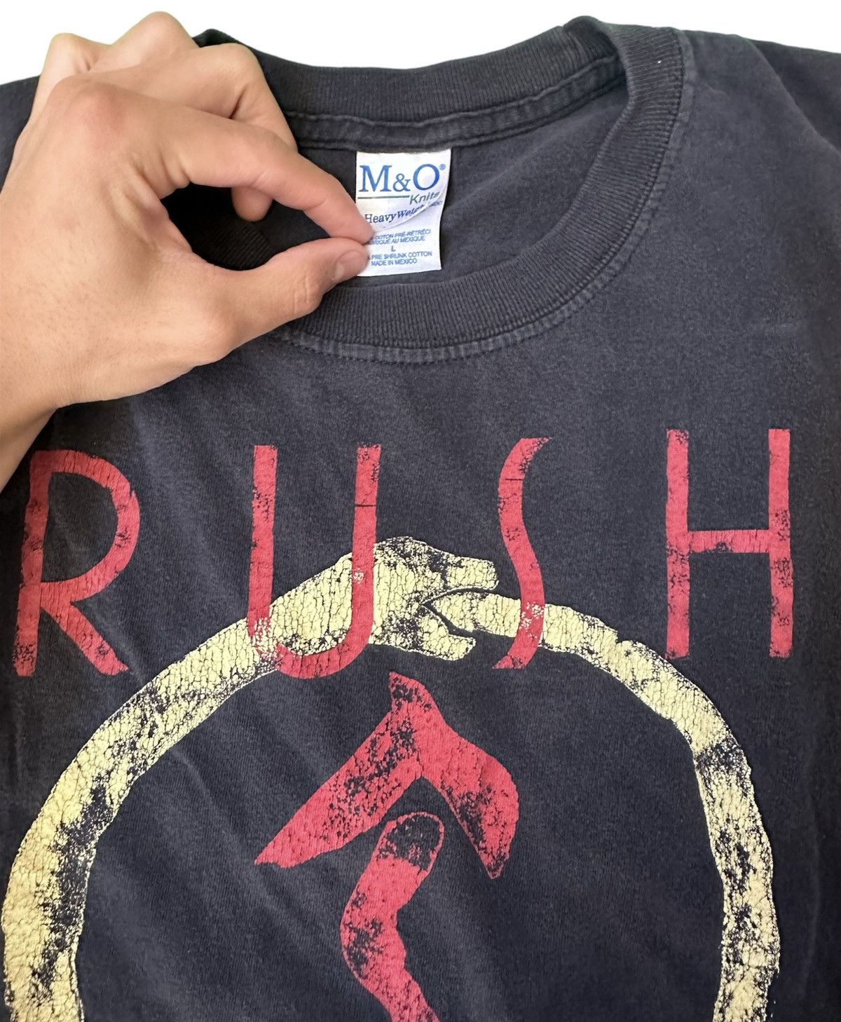 Band Tees × Vintage RushSnakes and Arrows Band Tee Size US L / EU 52-54 / 3 - 2 Thumbnail