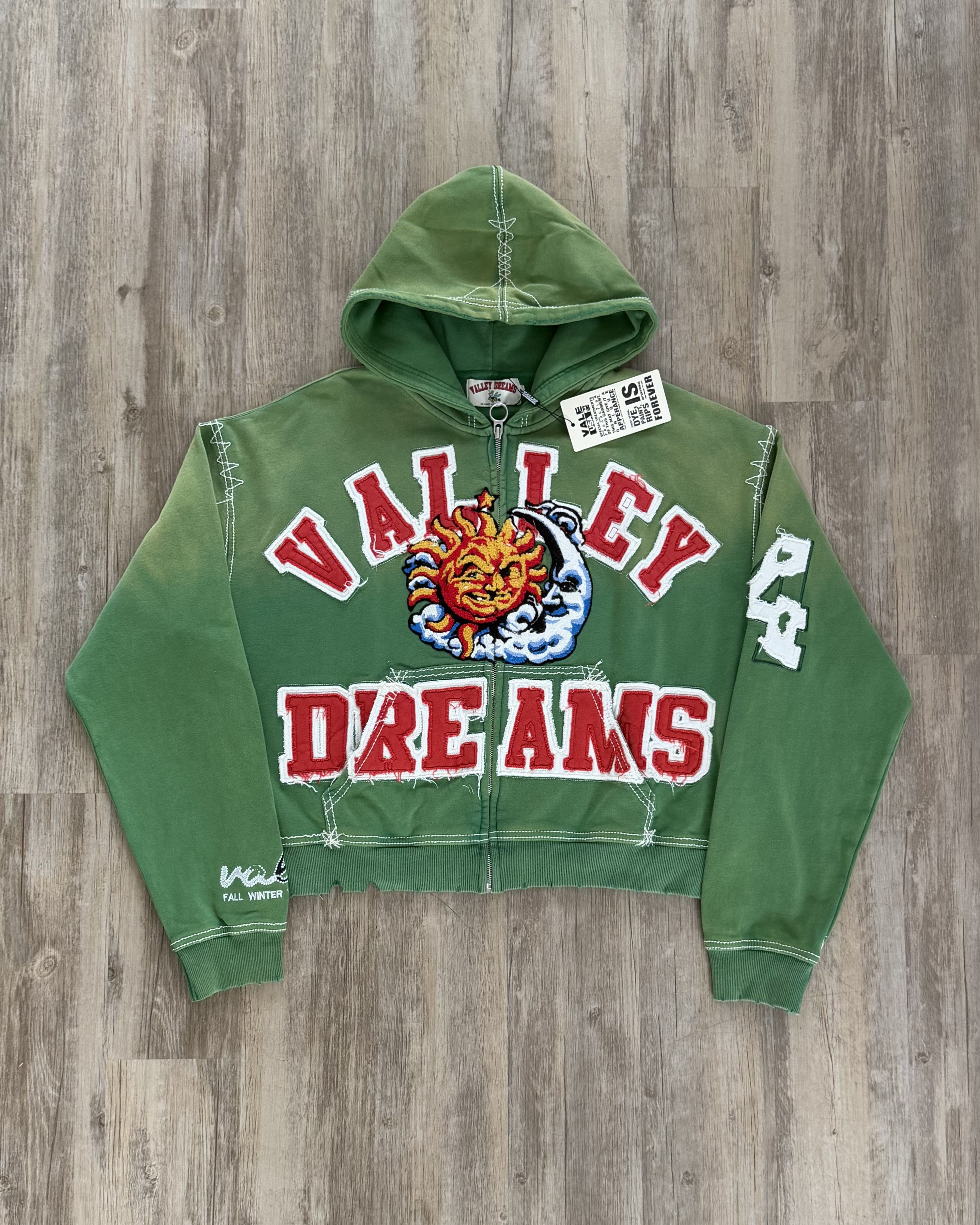 Vale Sunny Zip Up Hoodie