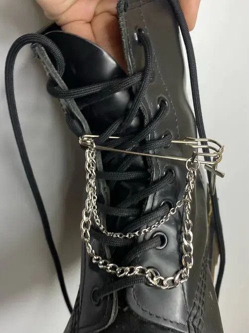 Grunt Style Punk Brooch Shoe Pants Chain Size ONE SIZE - 3 Thumbnail