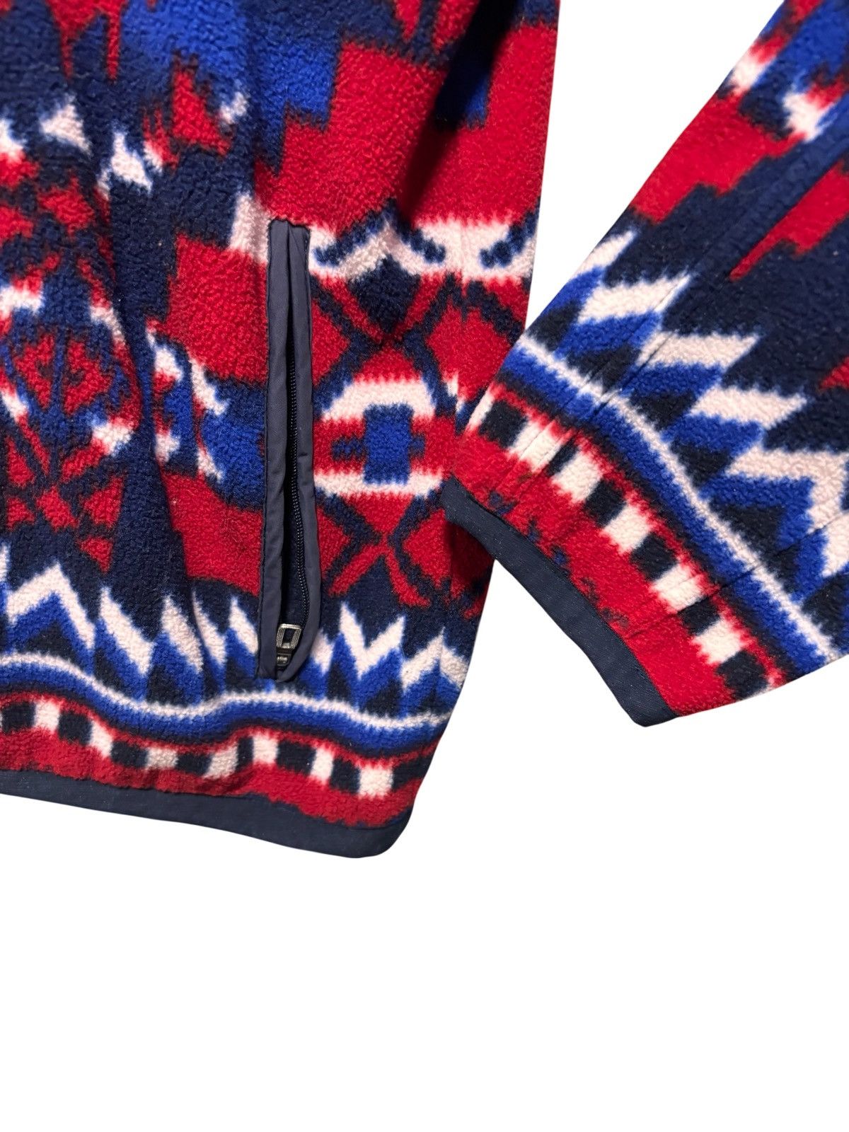 Polo Ralph Lauren VTG Polo Ralph Lauren Jacket Mens L Multi Fleece Aztec West Size US L / EU 52-54 / 3 - 3 Thumbnail
