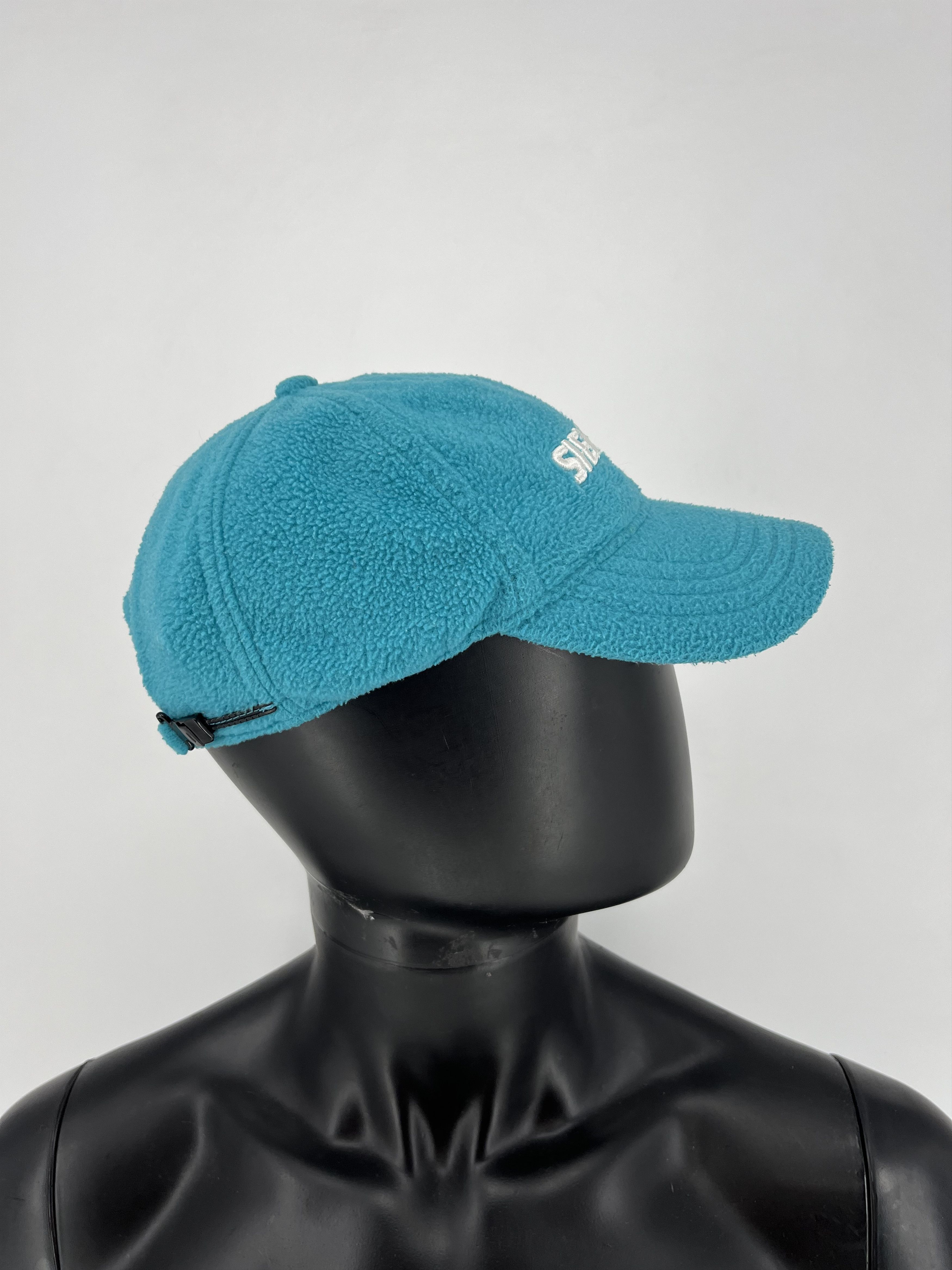 Vintage Siemens Vintage Fleece Trucker Hat Teal Snapback 80s 90s Size ONE SIZE - 3 Thumbnail