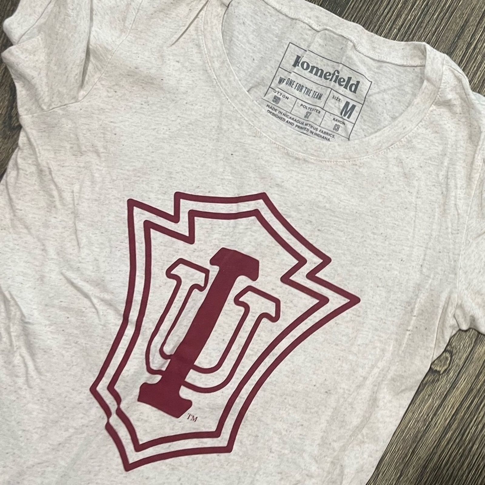Vintage Homefield Indiana Hoosiers Vintage 1910 IU Crest T-Shirt M Size M / US 6-8 / IT 42-44 - 2 Thumbnail