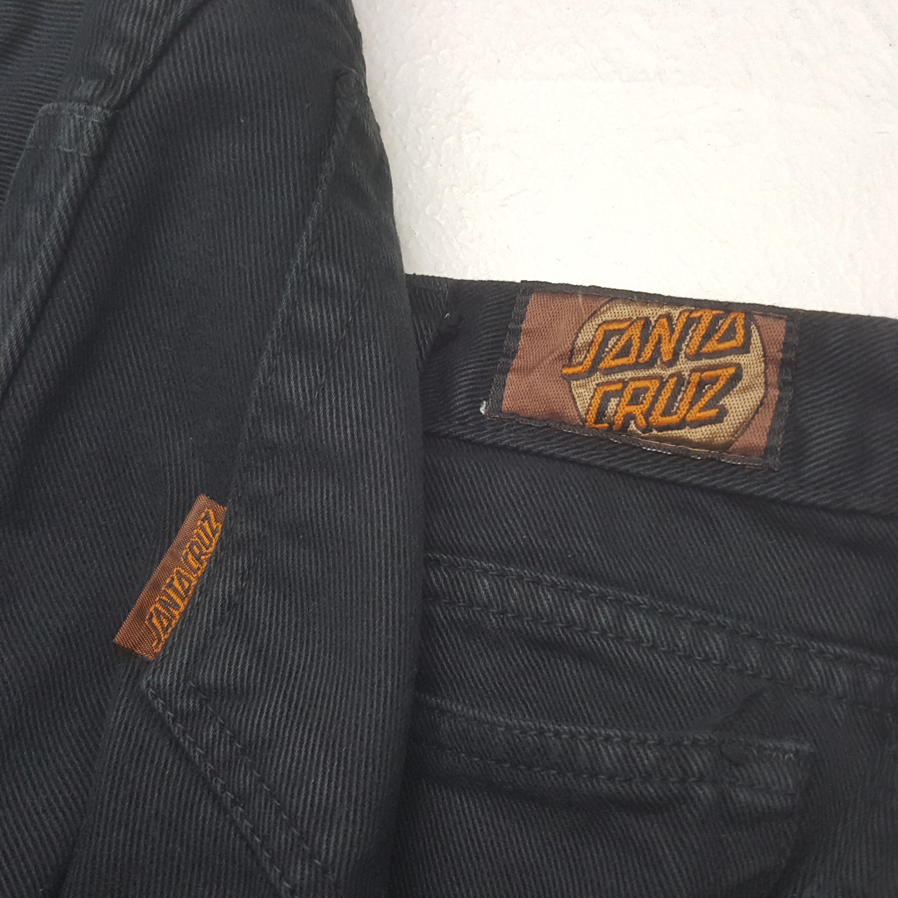Santa Cruz Skateboards Vintage Santa Cruz USA Black Pants Size US 32 / EU 48 - 15 Thumbnail
