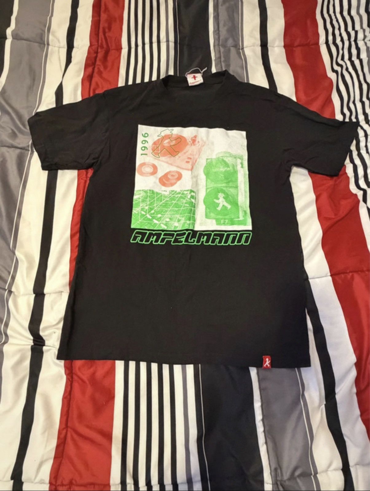 Vintage Amplemann Berlin Tshirt Size Small Size US S / EU 44-46 / 1 - 1 Thumbnail