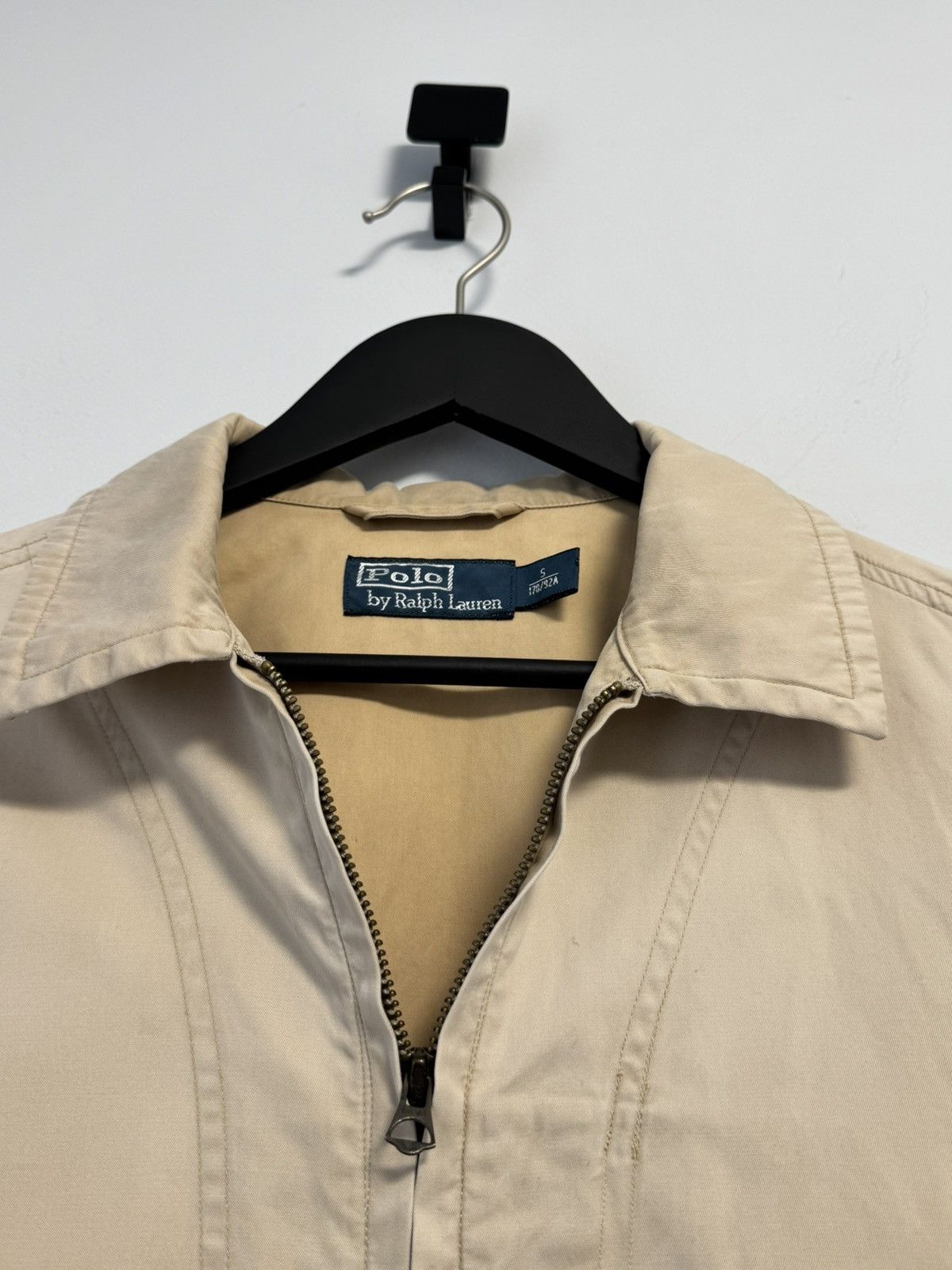 Polo Ralph Lauren Polo Ralph Lauren Beige Zip Jacket Lightweight Casual Size S / US 4 / IT 40 - 10 Thumbnail