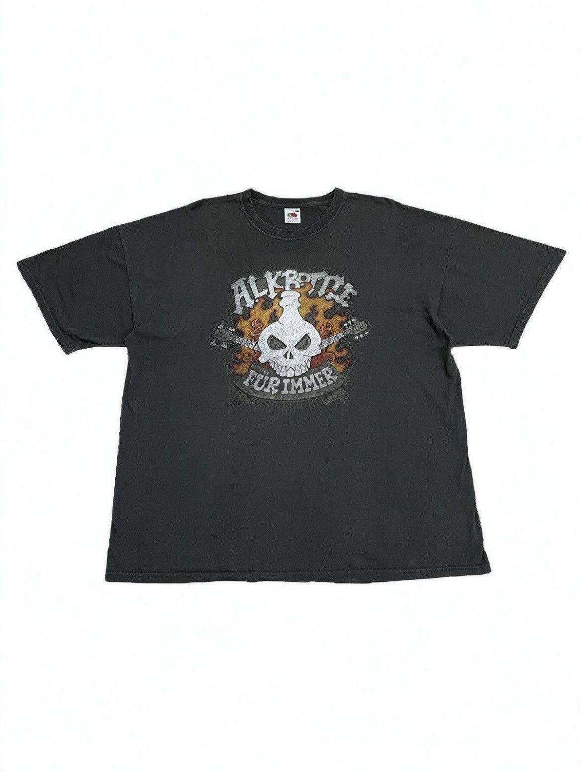 Band Tees Vintage Y2K Alkbattle Band Furimmer Album Cover Skull Guitar Size US XXL / EU 58 / 5 - 1 Thumbnail