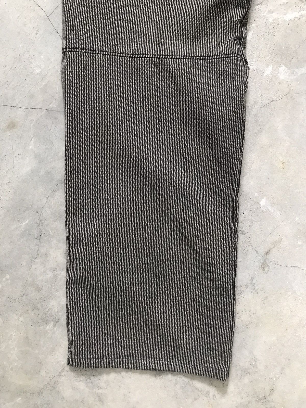 Japanese Brand BLUE WAY Garment Workers Houndstooth Rectangular Patch Pants Size US 34 / EU 50 - 13 Thumbnail