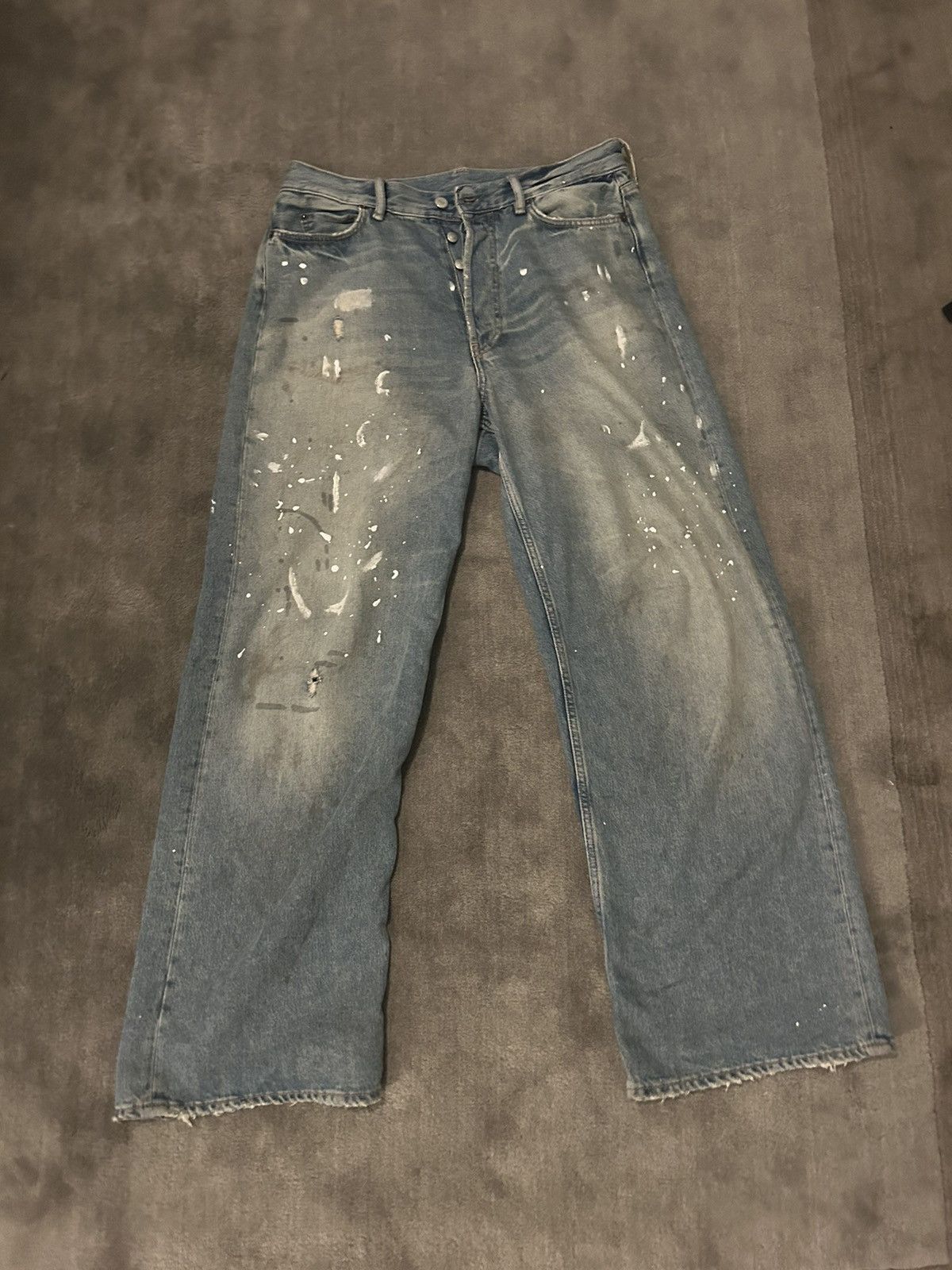 Acne Studios - 1981M Baggy Fit Jeans in Vintage Black – Stoy