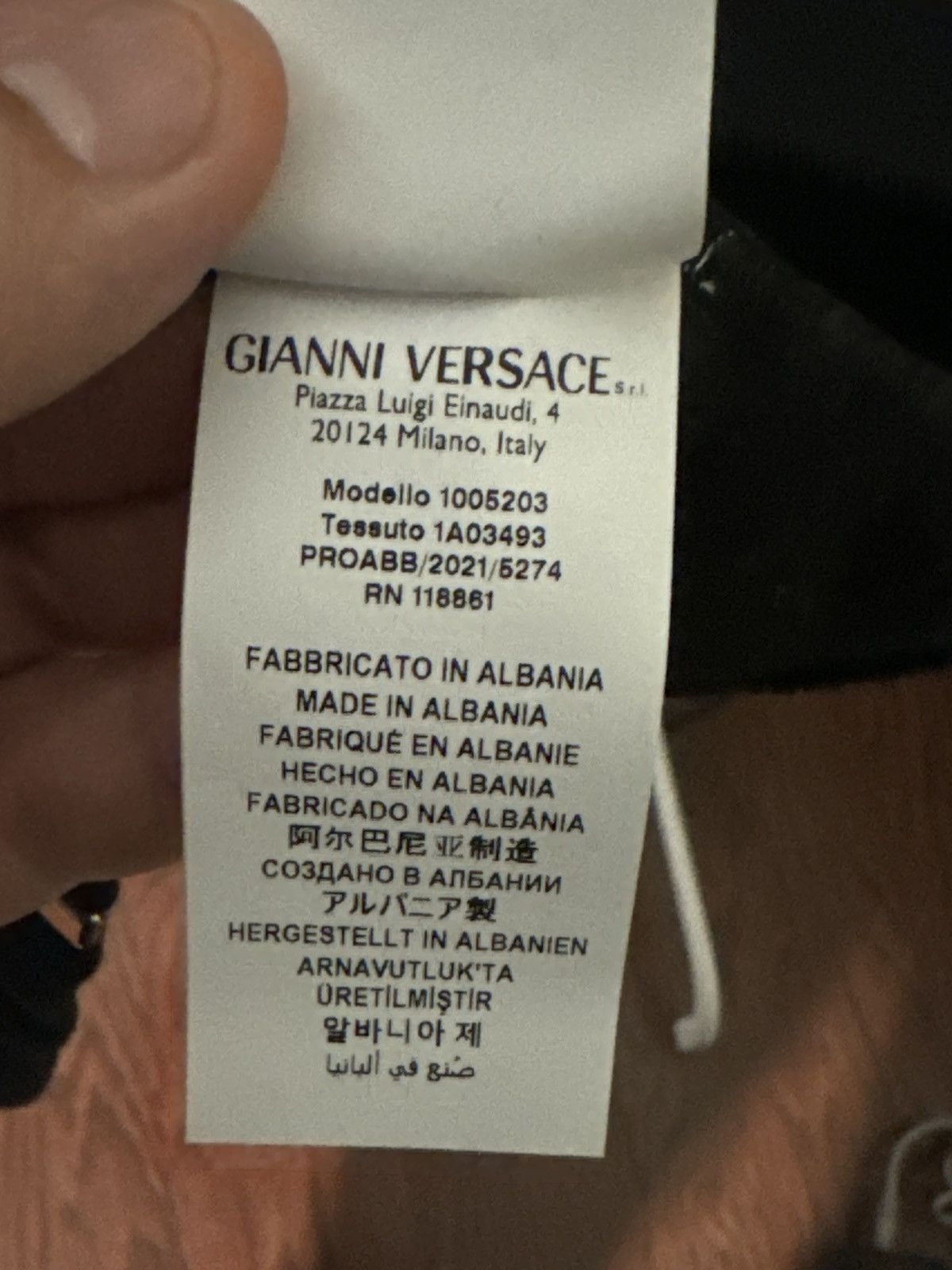 Versace Versace Dream Via Gesu 12 Hoodie Size US XL / EU 56 / 4 - 7 Thumbnail