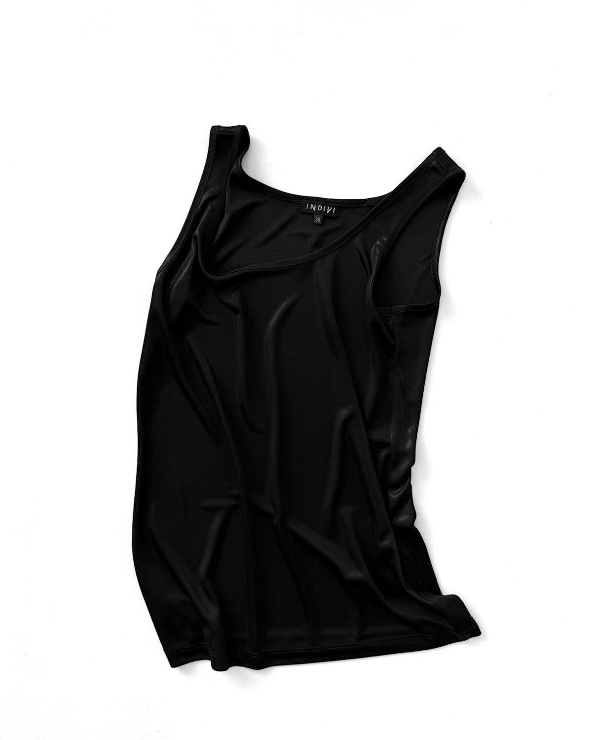 ATSURO TAYAMA INDIVI ATSURO TAYAMA BLACK TANK-TOP Size S / US 4 / IT 40 - 3 Thumbnail