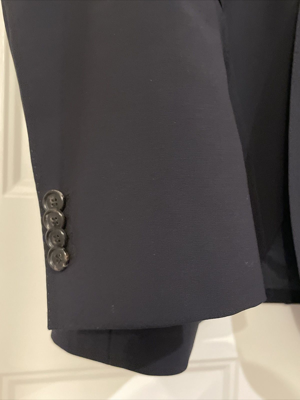 Hugo Boss Hugo Boss Jam Sharp 2 Button Blue Suit Jacket Blazer Size 44L - 2 Thumbnail