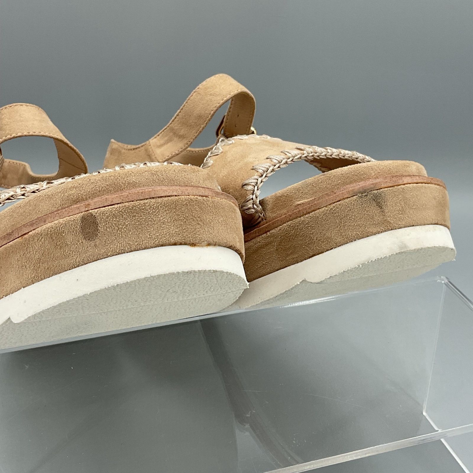 Other NEW Wild Pair Women’s Milliee Platform Sandals Tan Size 9.5M Size US 9.5 / IT 39.5 - 7 Thumbnail
