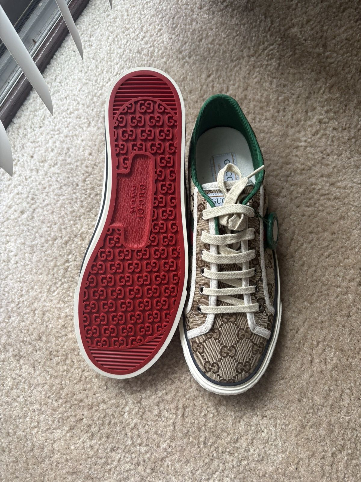 Gucci Gucci Tennis sneaker ds Size US 9 / IT 39 - 3 Thumbnail
