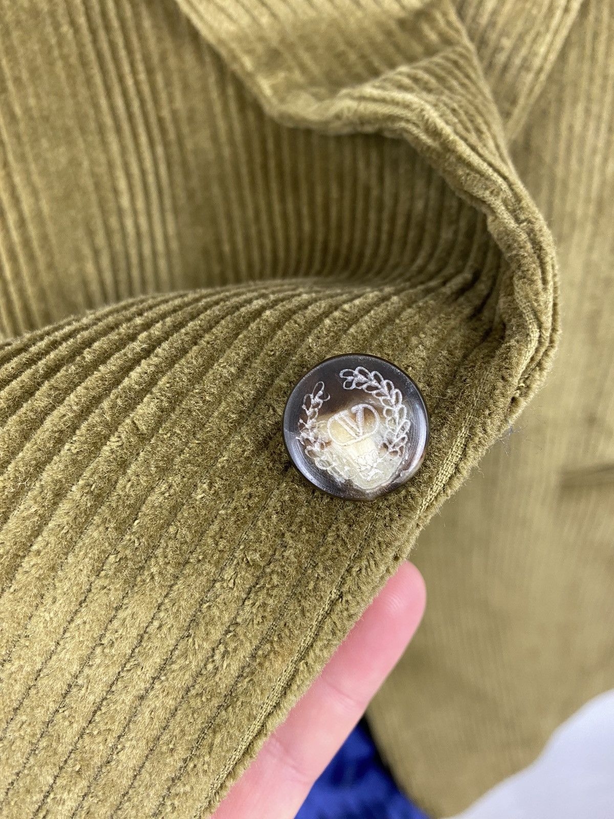 Valentino Valentino Corduroy Blazer Jacket 50 R Ralph Lauren Burberry Size 50R - 5 Thumbnail