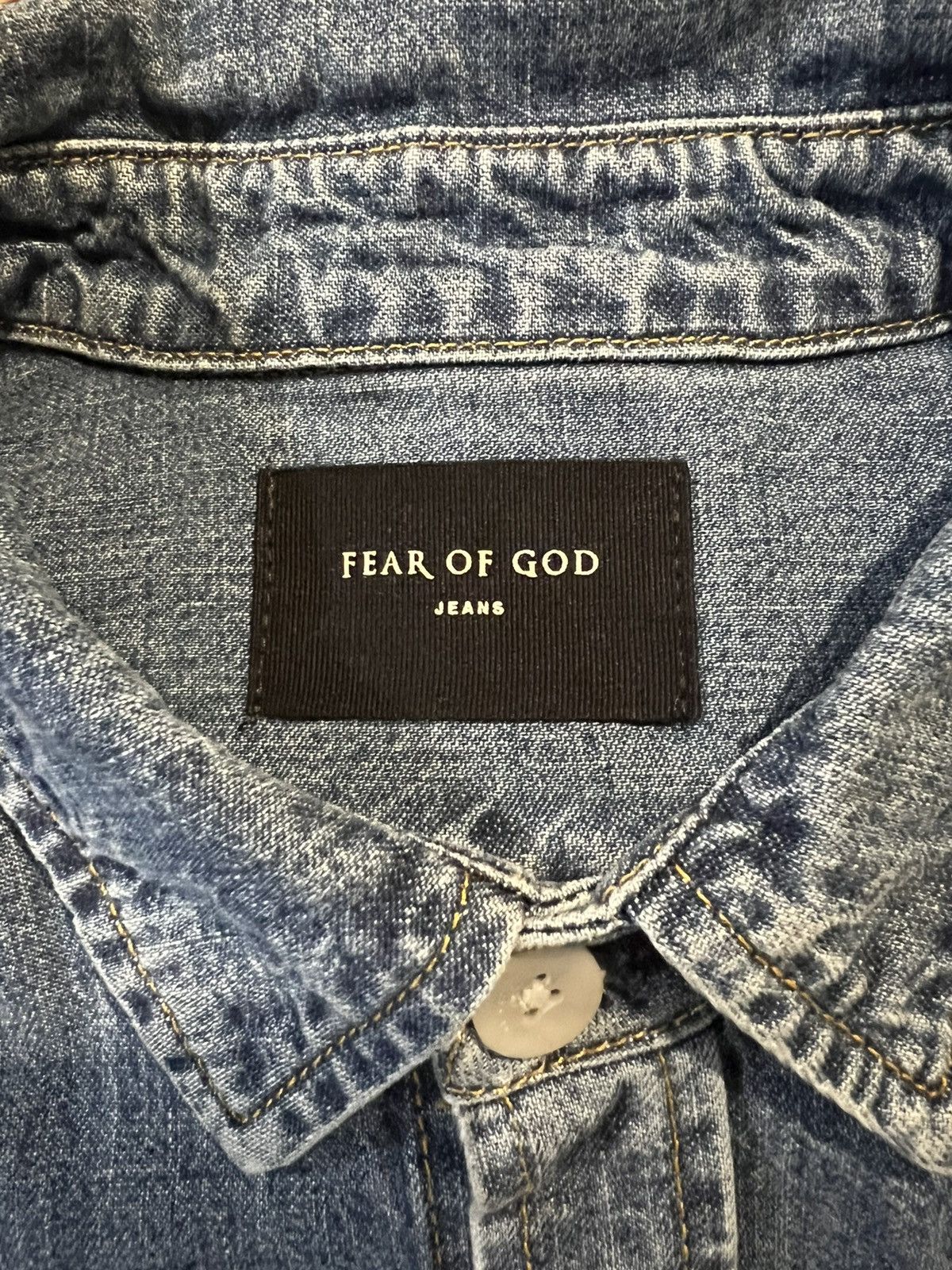 Fear of God Fear of God (FOG) L/S Button Up Shirt Size US M / EU 48-50 / 2 - 3 Thumbnail
