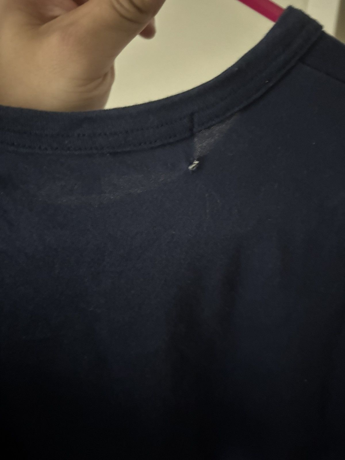Comme des Garcons Navy heart shirt Size US L / EU 52-54 / 3 - 3 Thumbnail