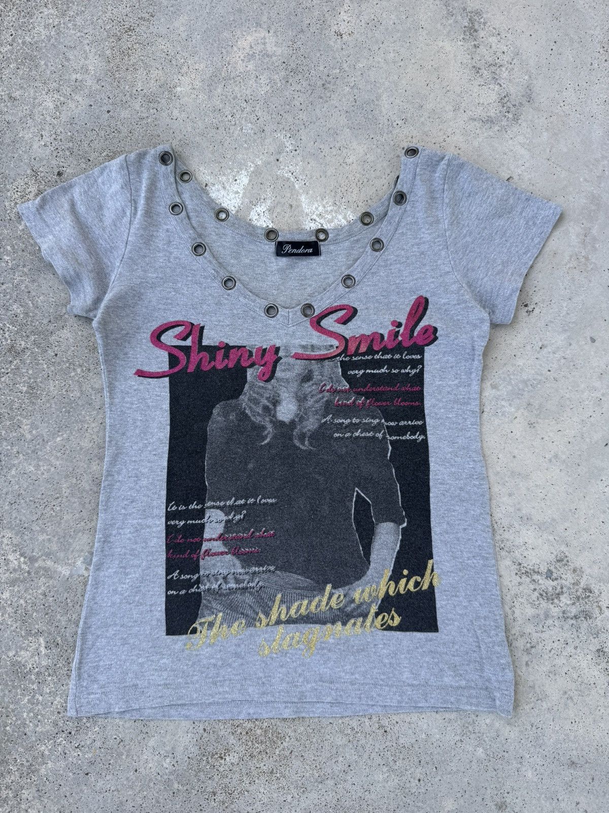 Hysteric Glamour 2000s Pendora Studded hystericglamour Styled Tees Size S / US 4 / IT 40 - 1 Thumbnail
