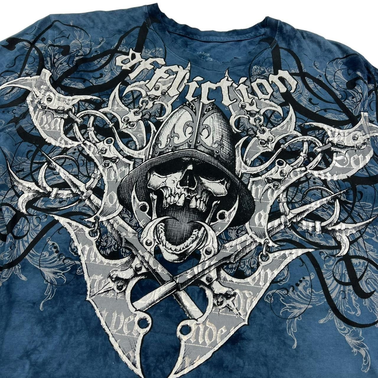 Affliction Affliction Renato Babalu Sobral T-shirt - Large Size US L / EU 52-54 / 3 - 3 Thumbnail