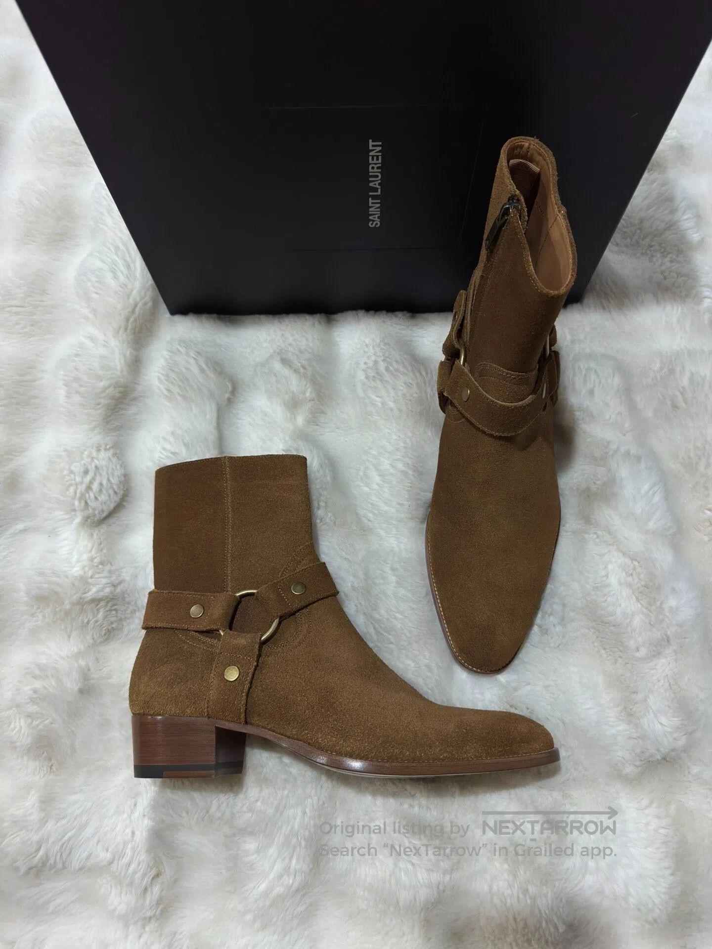 Saint Laurent Paris Saint Laurent Paris Chelsea boots| Size US 8 / EU 41 - 1 Thumbnail