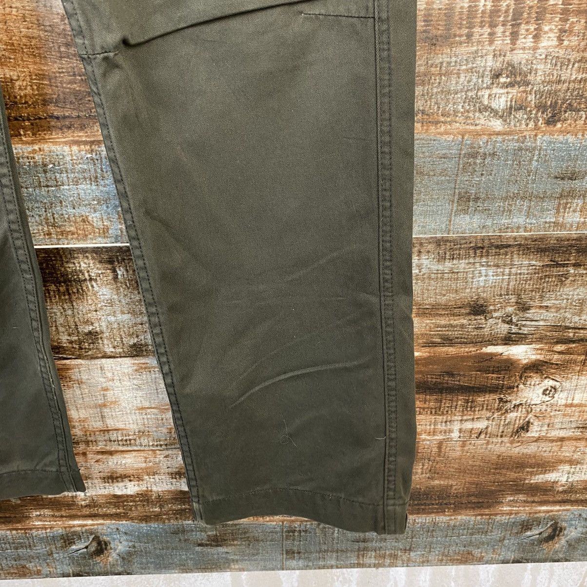 Japanese Brand DL Baldia Green Cargo Utility Multipocket Pants #C1259 Size US 29 - 12 Thumbnail