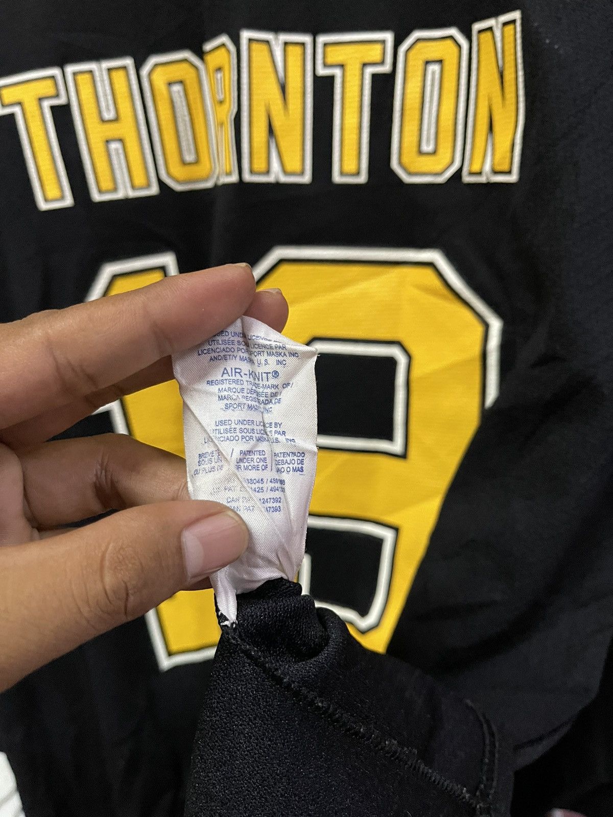 Vintage Vintage CCM Maska Boston Bruins Joe Thorton🔥🔥🔥 Size US XXL / EU 58 / 5 - 7 Thumbnail