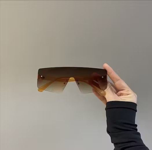 Electric Visual × Vintage Vintage rimless sunglasses Size ONE SIZE - 1 Thumbnail