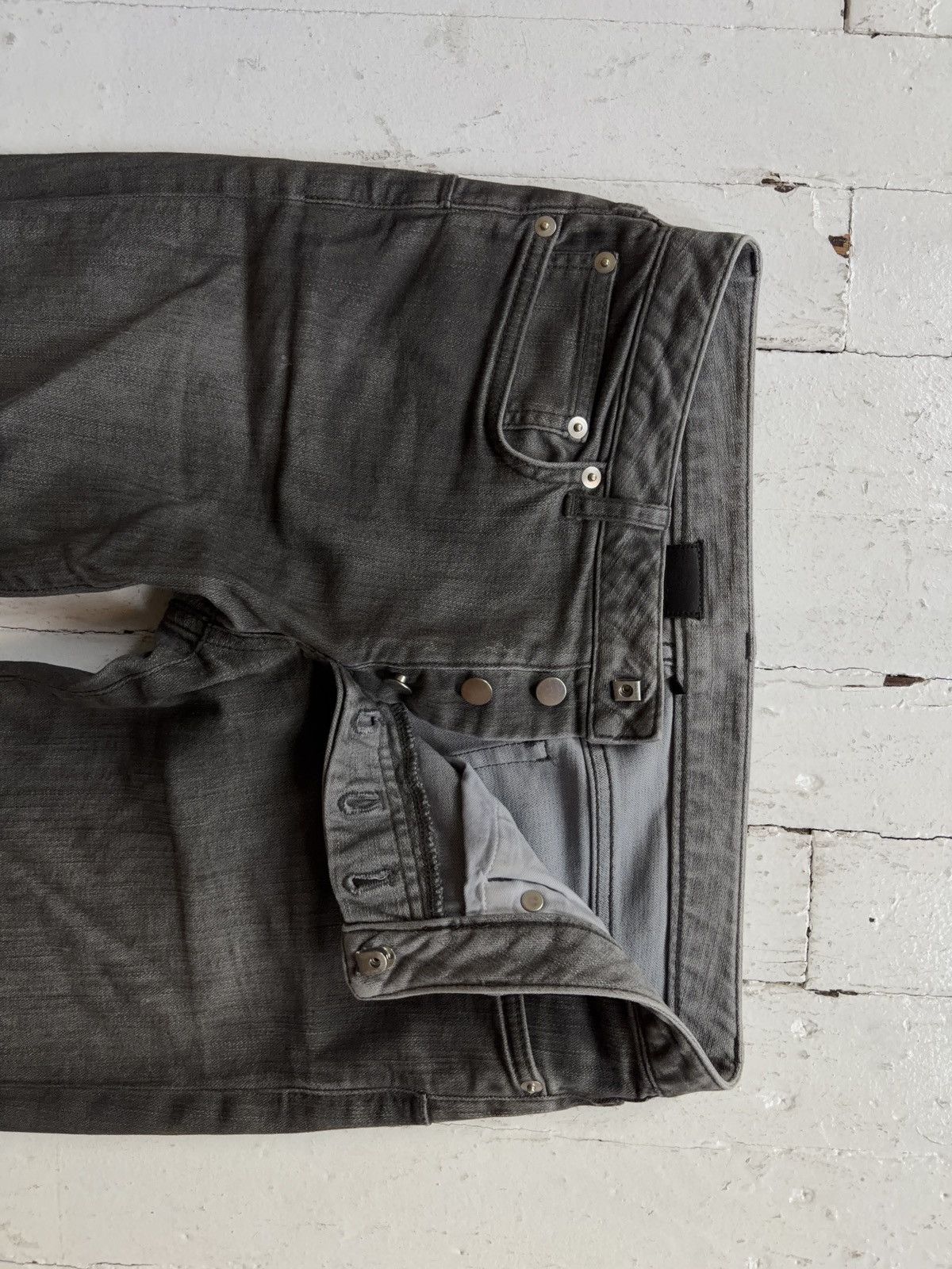 Dior Hedi Dior Homme Grey Jeans Size US 27 - 3 Thumbnail