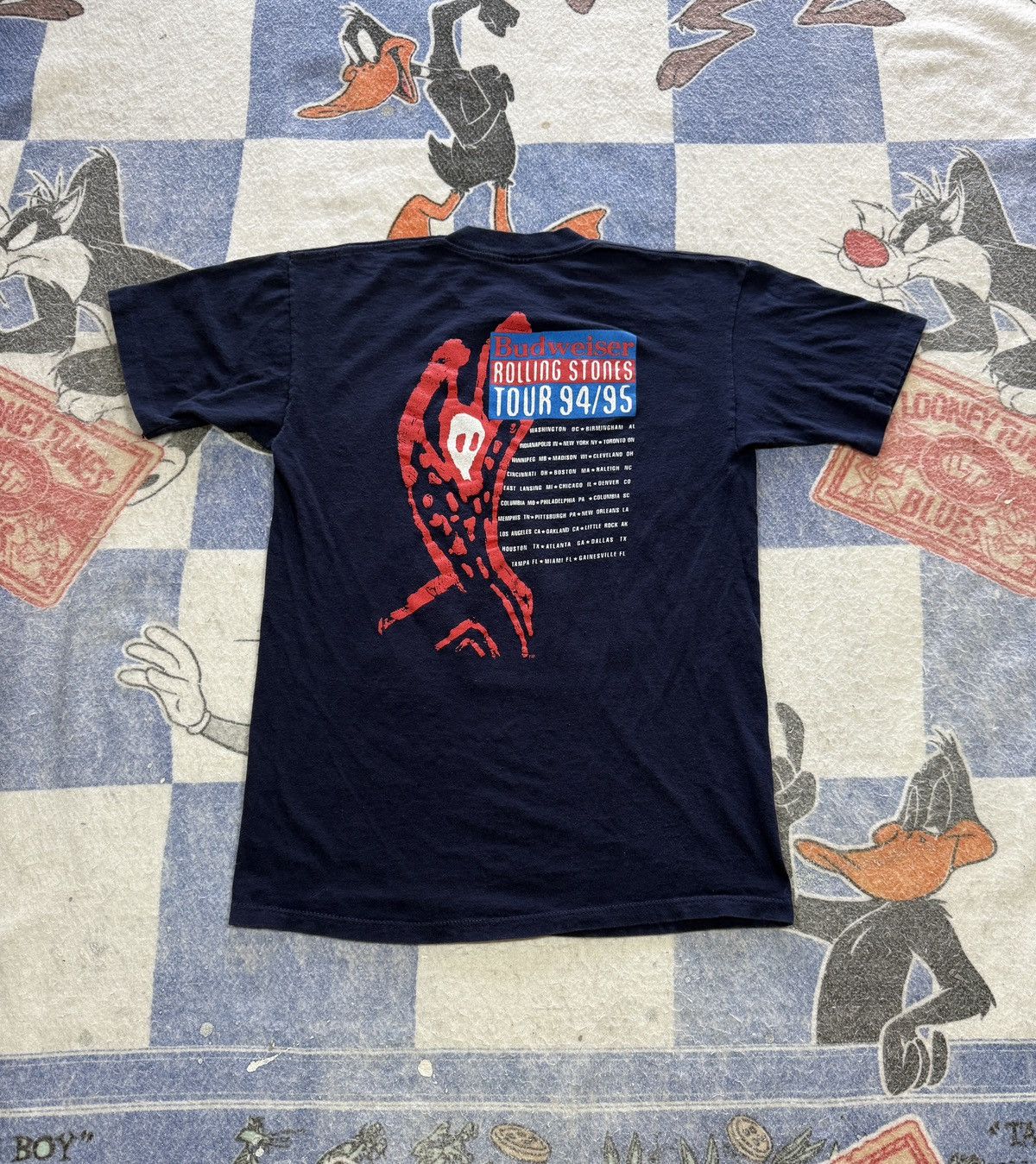 Brockum Vintage Rolling Stones voodoo lounge tour tee Size US L / EU 52-54 / 3 - 3 Thumbnail