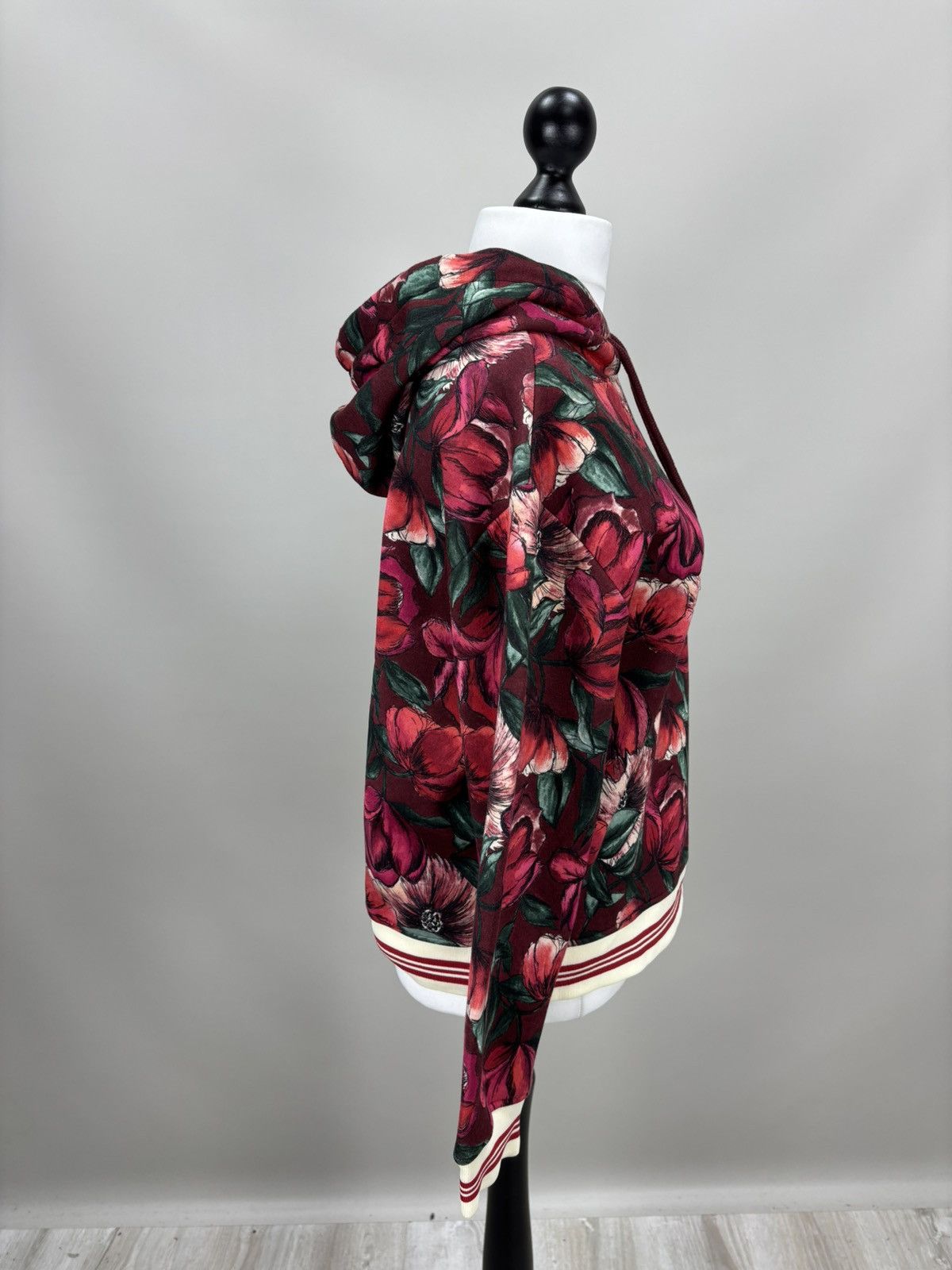Sandro Womens hoodie Sandro Paris Size 2 Color Red Size M / US 6-8 / IT 42-44 - 5 Thumbnail