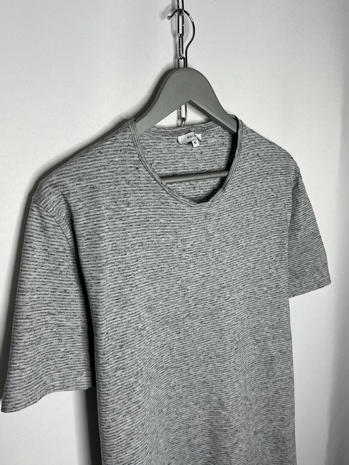 Reiss × Vintage 💰Reiss Luxury Based T-Shirt Tee Short Sleeve Polo 💰 Size US XL / EU 56 / 4 - 4 Thumbnail