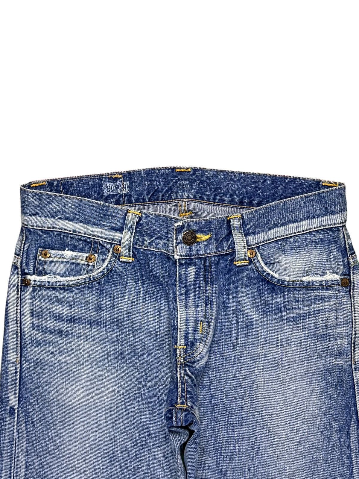 Edwin × Japanese Brand Vintage Japanese Edwin 503 Faded Wash Bootcut Flare Jeans Size 30" / US 8 / IT 44 - 4 Thumbnail